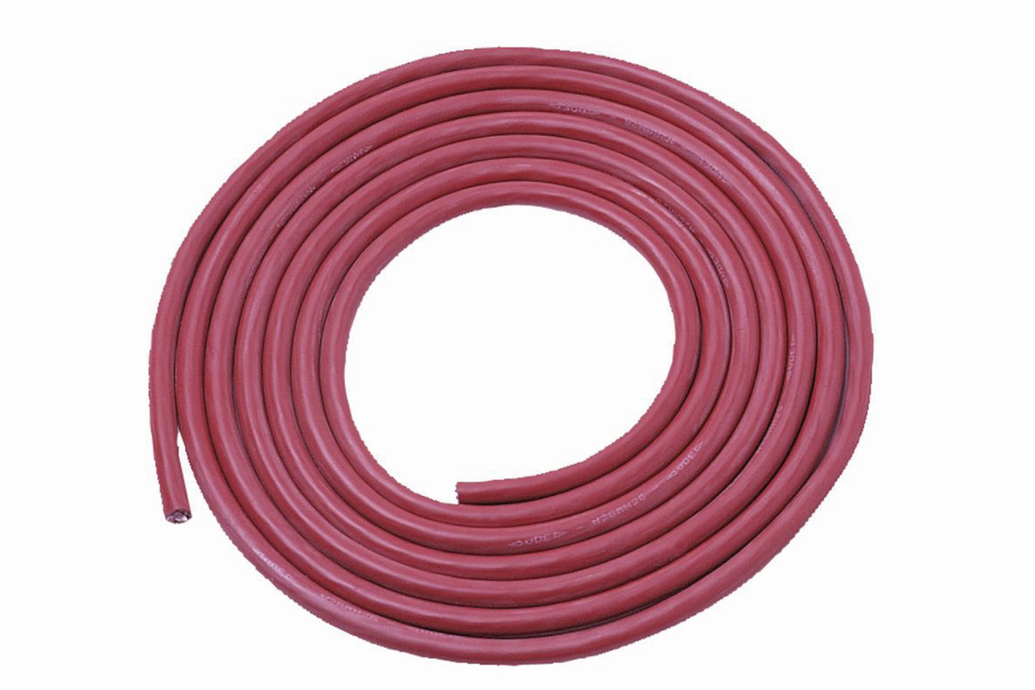 Karibu Silikonkabel 7 x 2,5 mm² 3 m Stromkabel, (300 cm), für den Verbau in einer Sauna geeignet