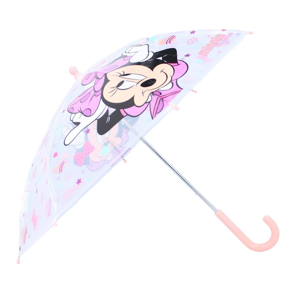 Vadobag Stockregenschirm Kinderschirm Regenschirm Minnie Maus Rainy Days