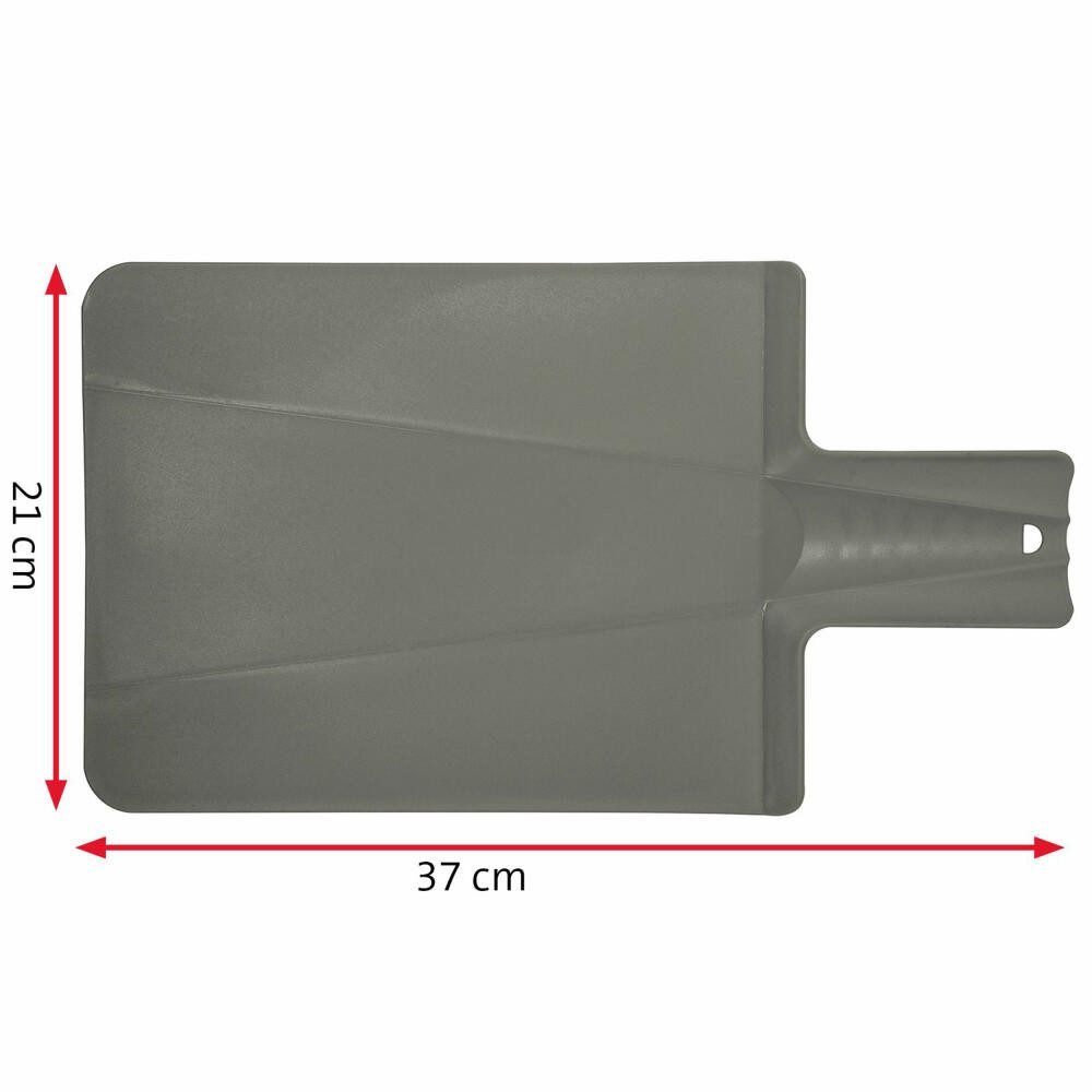 WESTMARK Schneidebrett Klappbar, Kunststoff, Flexi, Grau, PP, BPA-frei