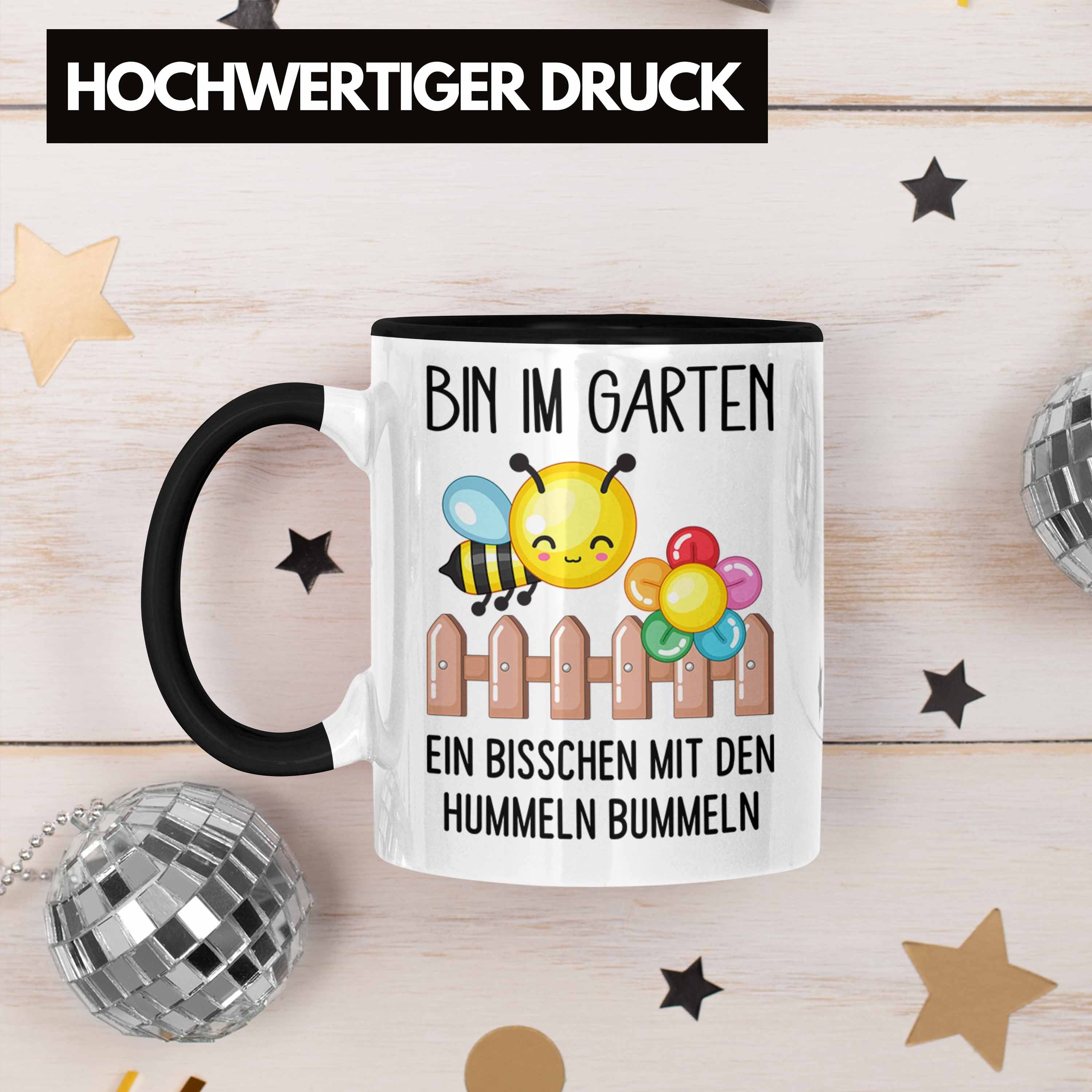 Trendation Tasse Bin Hummeln Im Mit Gesche Den Tasse Bummeln Garten Schwarz