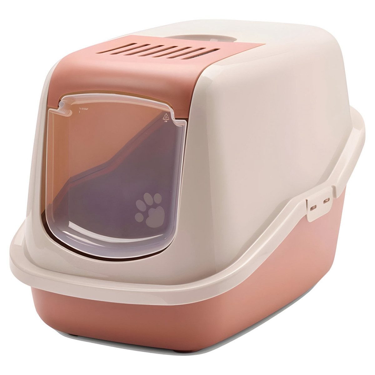 Katzentoilette Katzentoilette Nestor champagner-rose/terrakotta