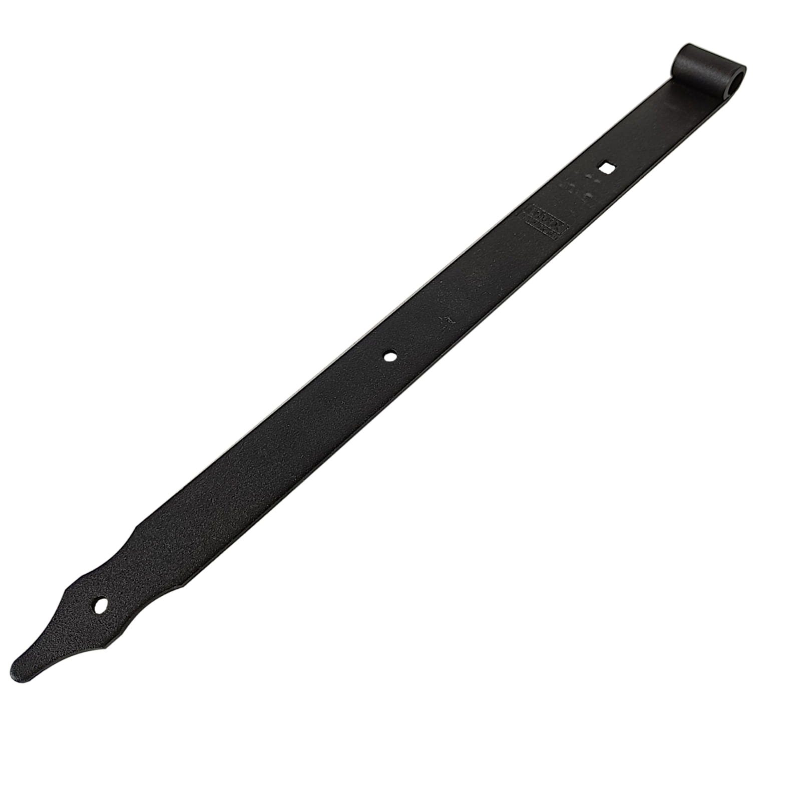 BooGardi Ladenband Scharnierband (1 St., schwarz 400x30x3mm ohne Kloben), Tor Tür Fenster Scharnier Türband Torband Beschlag