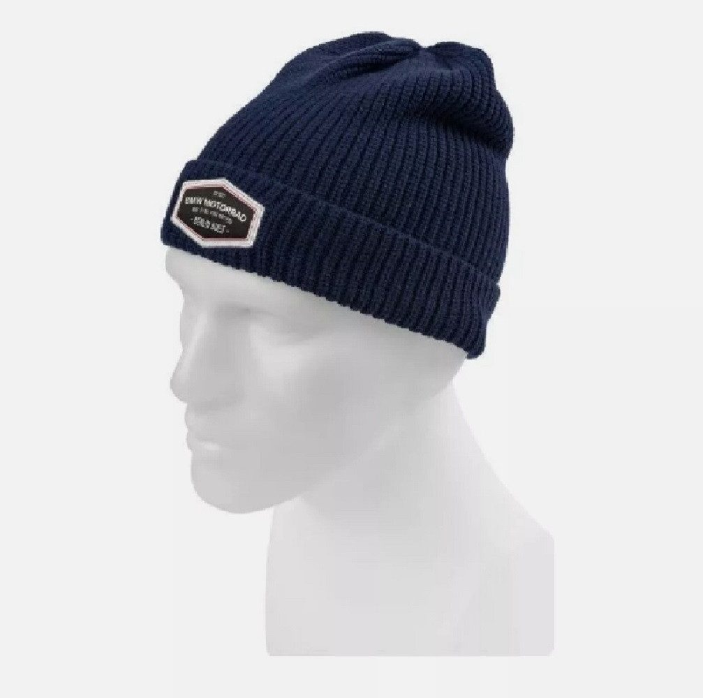 BMW Beanie BMW Motorrad Mütze Beanie Berlin Built Strickmütze 76615A82578 (1-St)