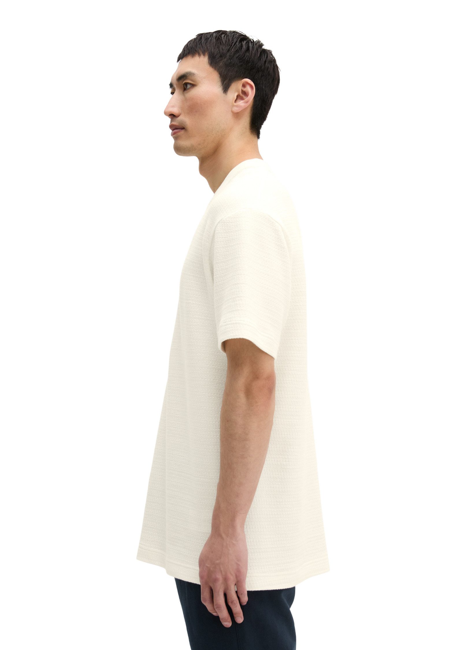 Marc O'Polo T-Shirt mit feiner Struktur