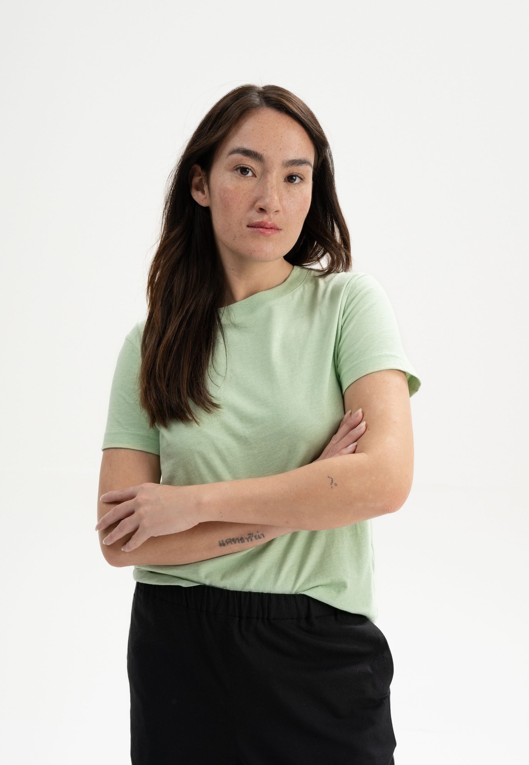 MELA Kurzarmshirt T-Shirt KHIRA Fein gerippter günstig online kaufen