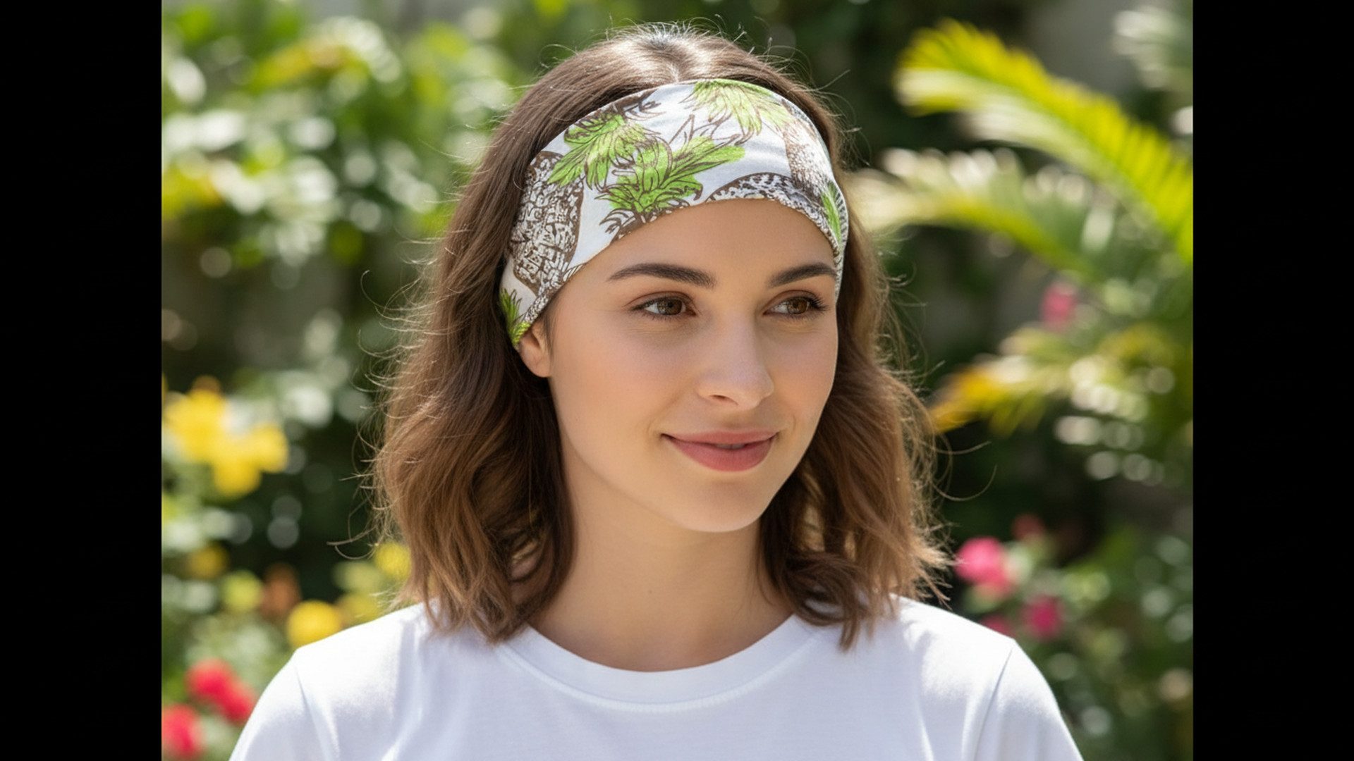 LK Trend & Style Stirnband Textil-Stirnband, Sommer, Sport, Freizeit mit Geschenkverpackung