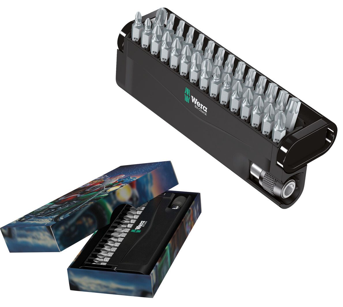 Bit-Set Wera Bit-Check 30 Christmas 2025 Bitzsatz mit Bithalter