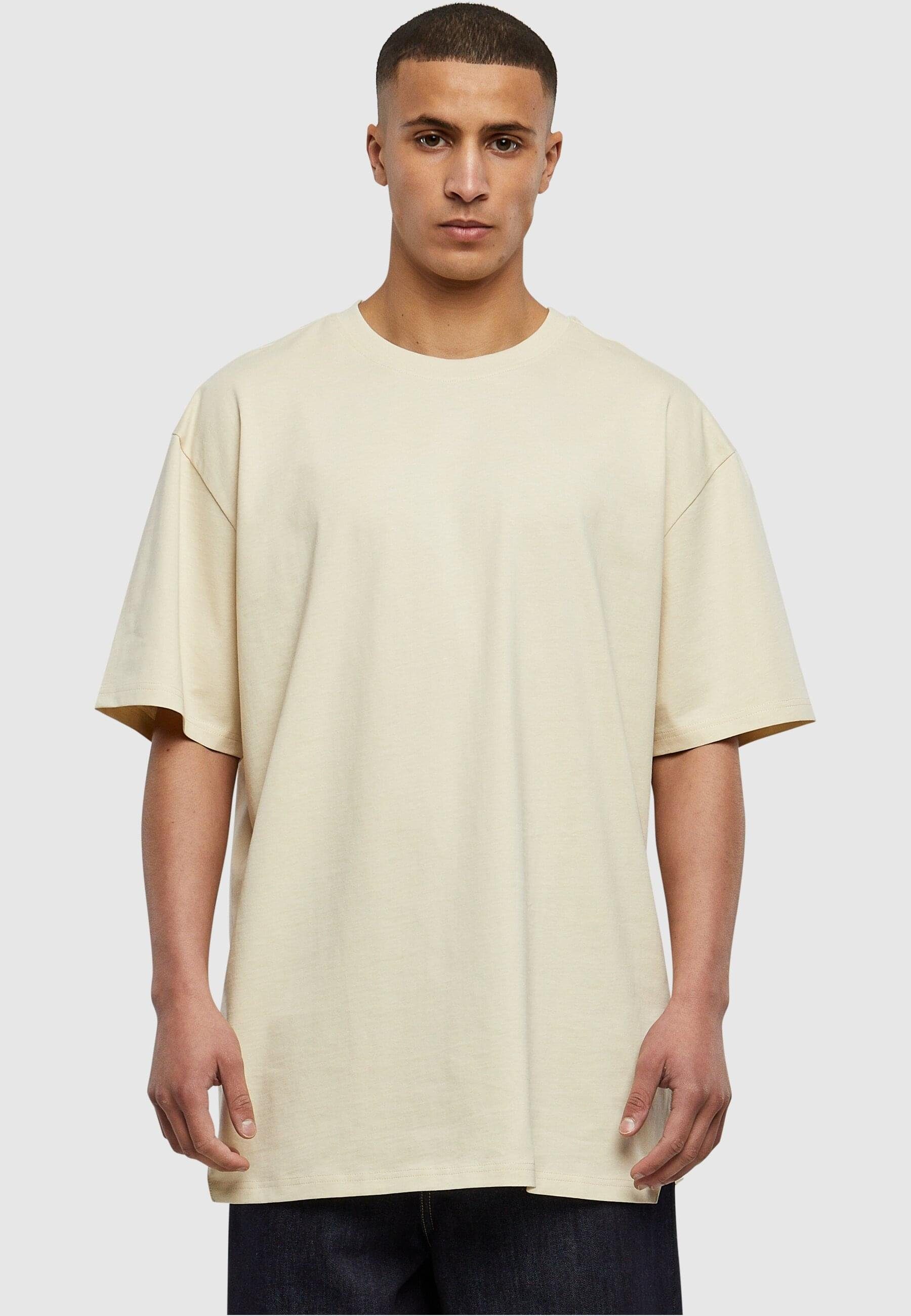 URBAN CLASSICS T-Shirt Herren Triangle Tee (1-tlg) sand
