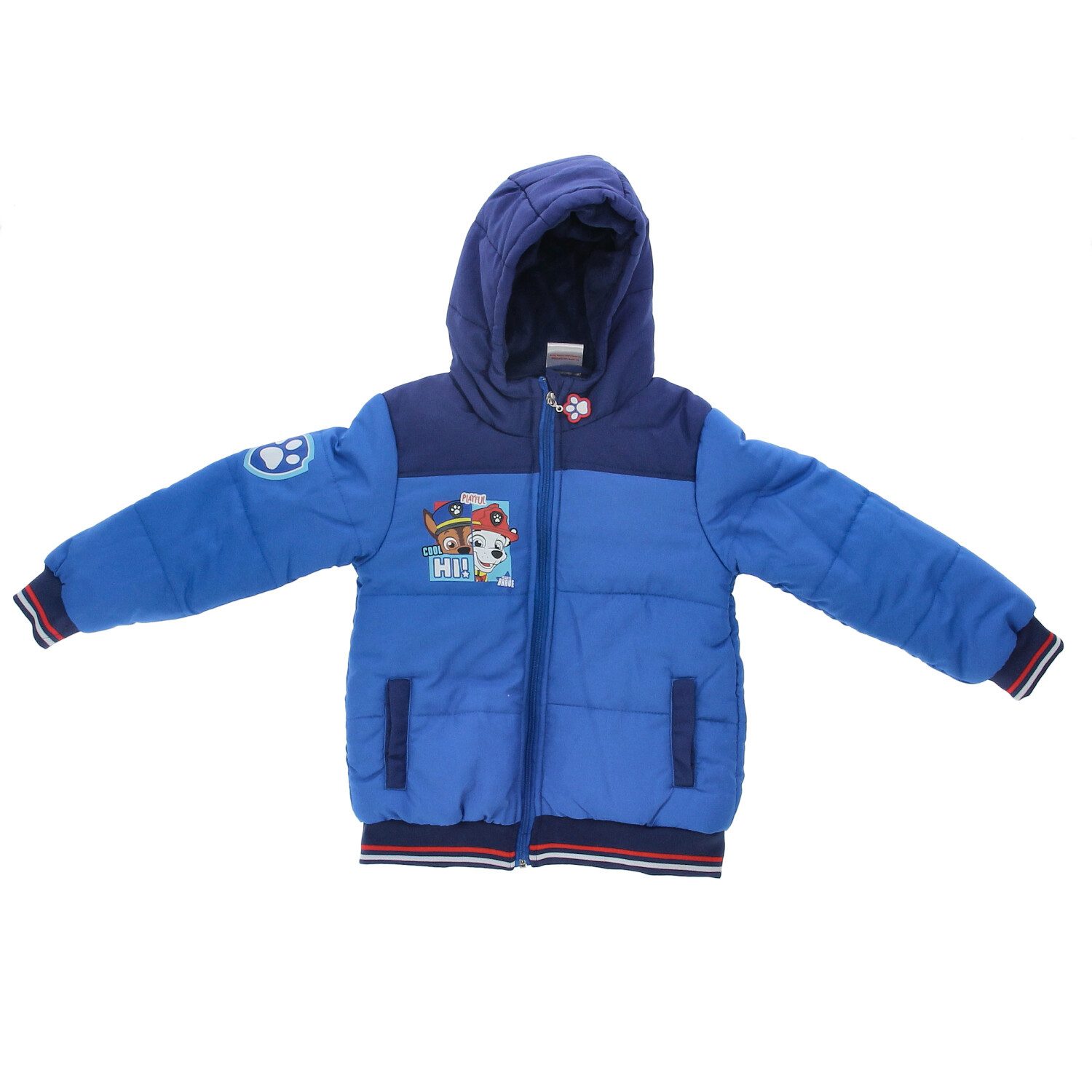 PAW PATROL Blouson PAW PATROL Winterjacke Paw Patrol Chase Marshall Kinder Jungen Jacke Kapuze