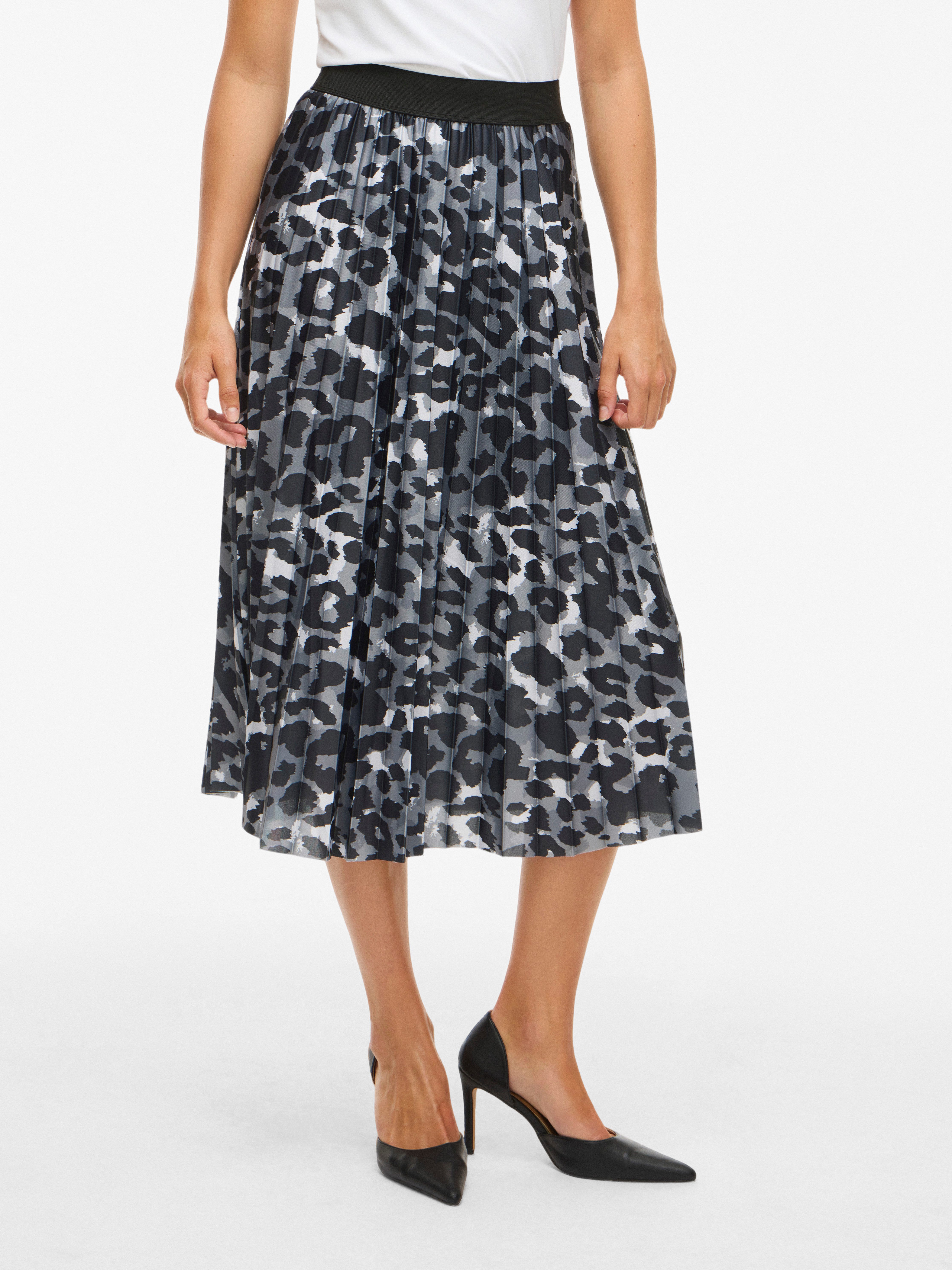 Vila Plisseerock VINITBAN PRINT SKIRT - günstig online kaufen