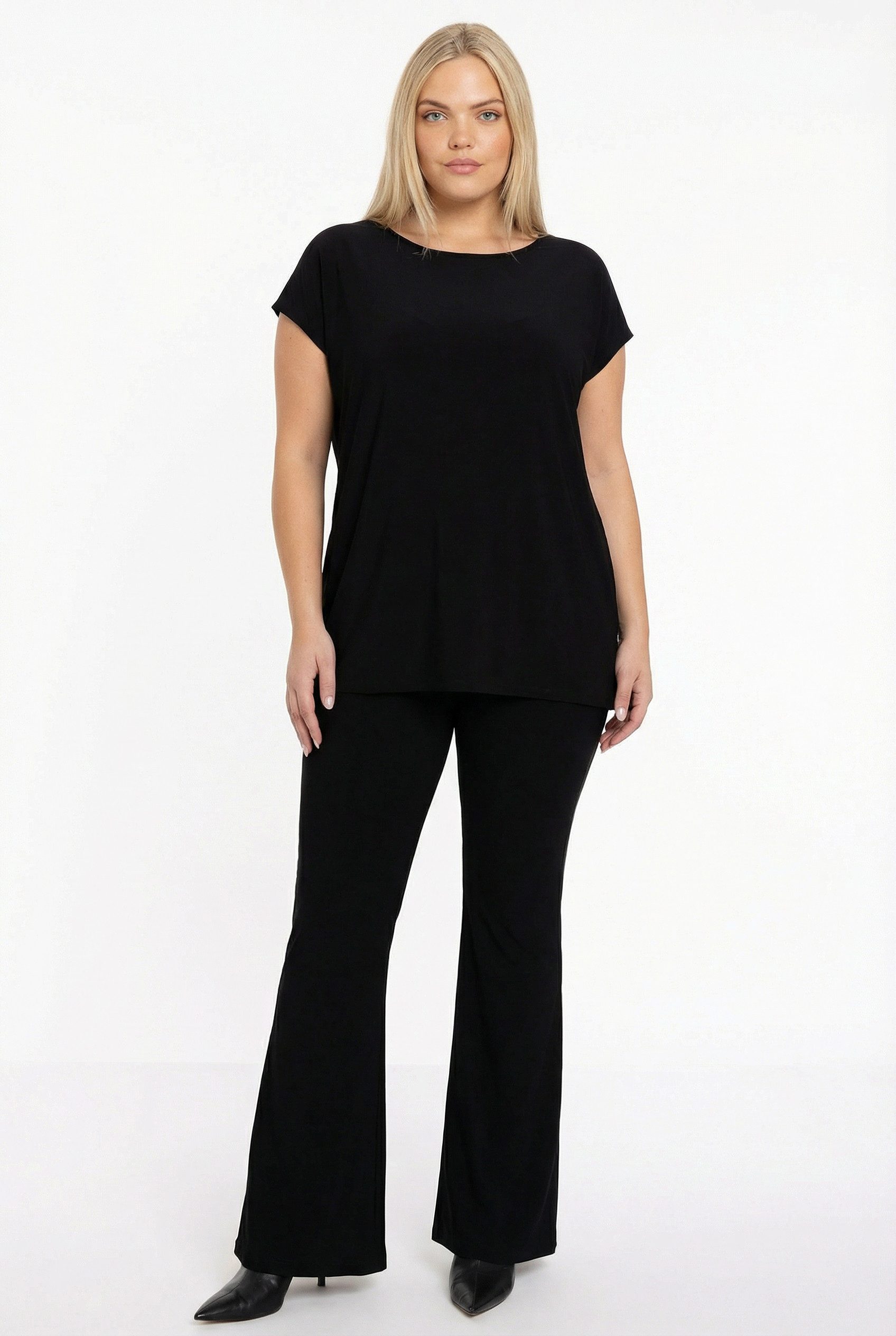 YOEK Langarmshirt Damen T-shirt Große Größen