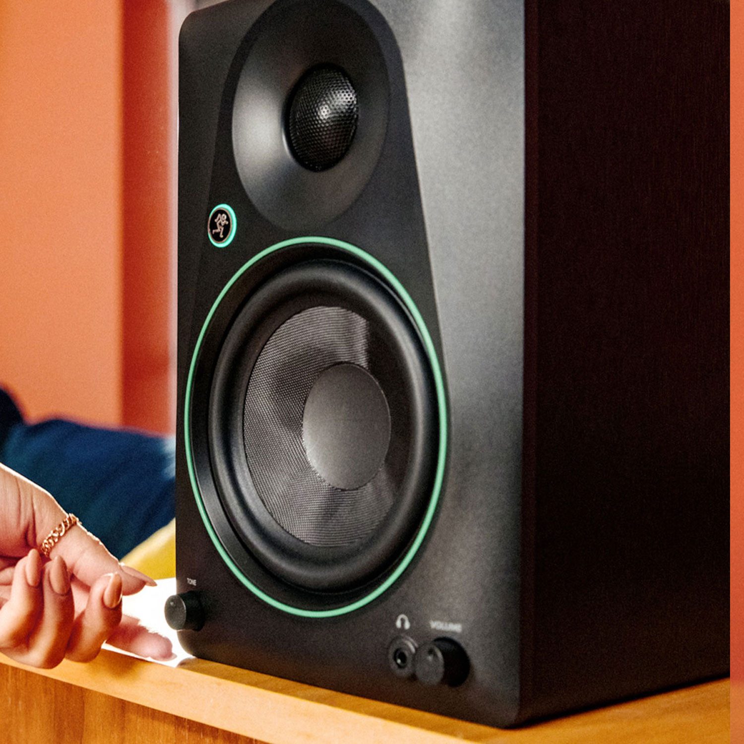 MACKIE Mackie Studio-Monitore CR3.5BT mit 2x Klinkenkabel Bluetooth-Lautsprecher (Bluetooth, 50 W, Studio-Monitore)