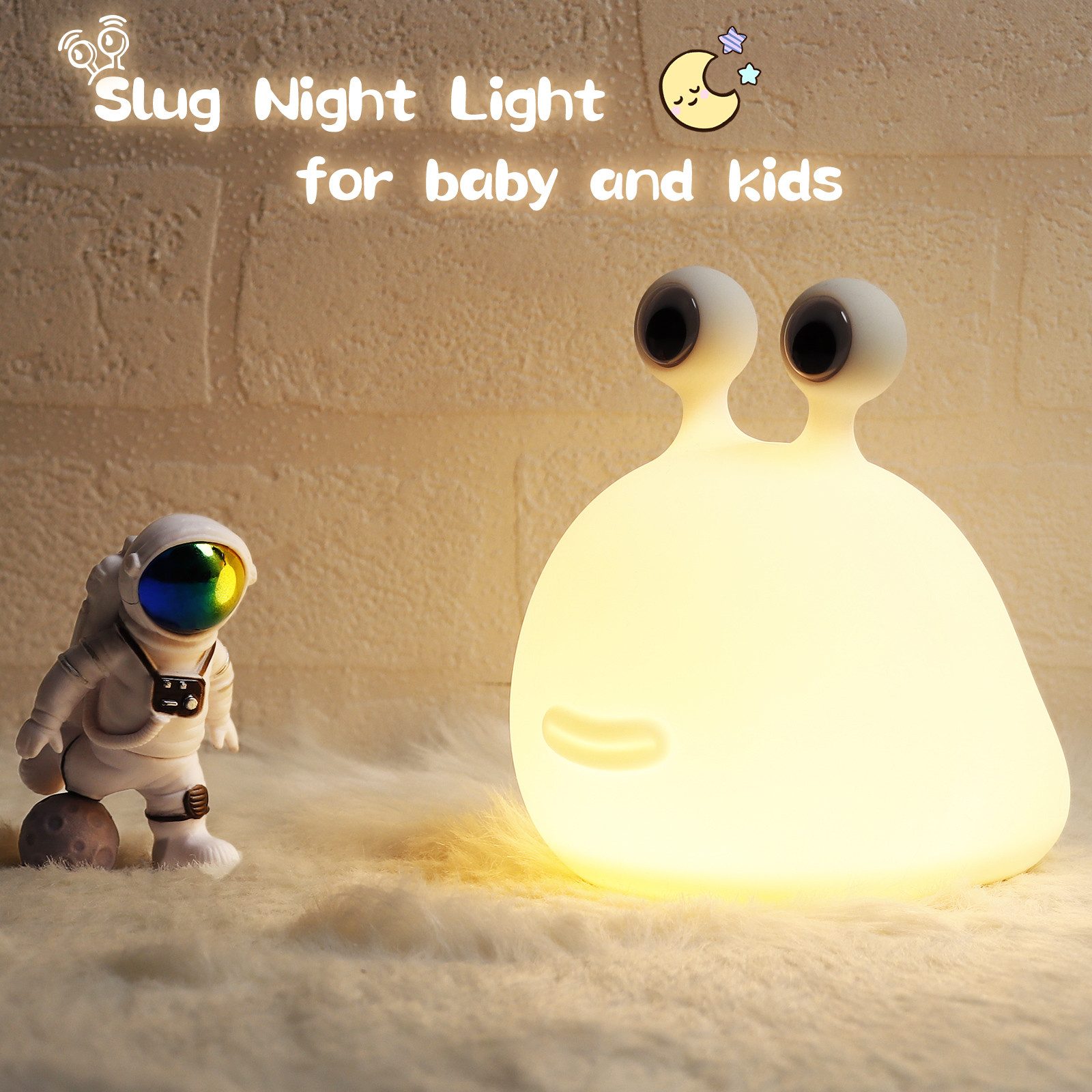 BlingBin LED Nachtlicht Kinder Silikon Nachtlicht günstig online kaufen