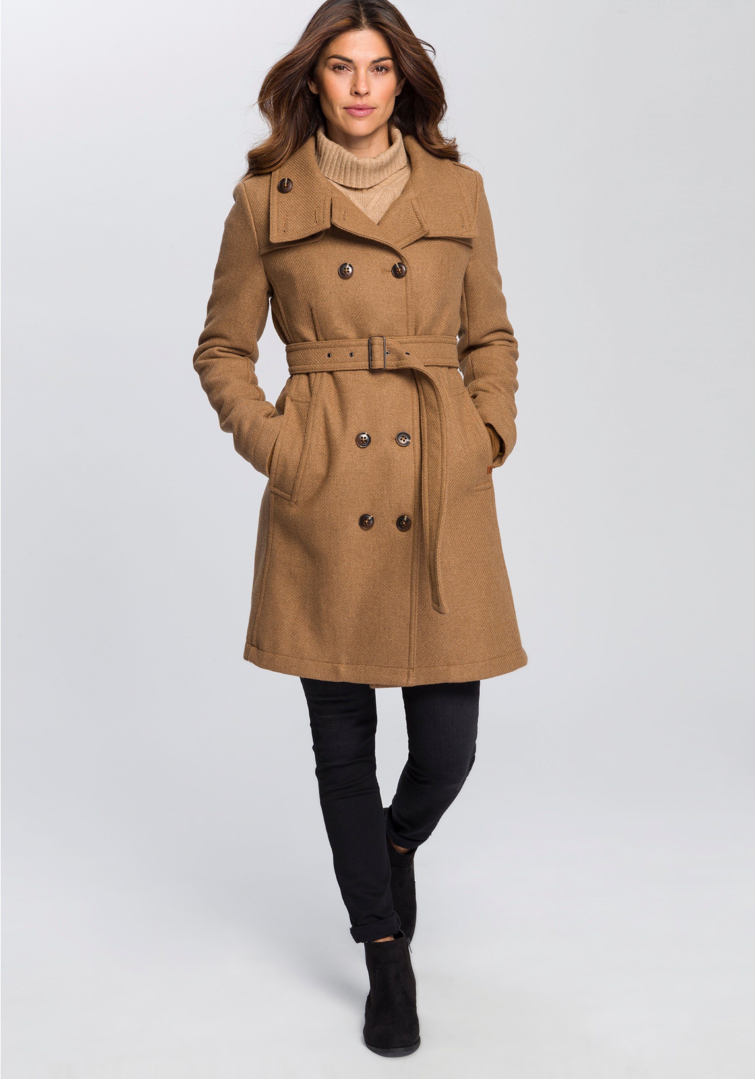 Camel Active Damen Kurzmantel Online Kaufen Otto