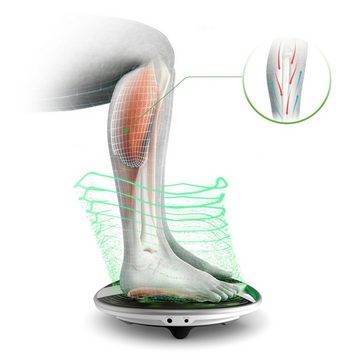 REVITIVE EMS-Fußmassage-Gerät Medic Plus Knie Durchblutungs-Stimulator, Lindert Beschwerden, schlechte Durchblutung, Schwellungen, Krämpfe