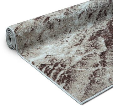 Teppich Saniel, Home affaire, rechteckig, Höhe: 9 mm, mit besonders weichem Flor, Kurzflor, Marmor-Optik