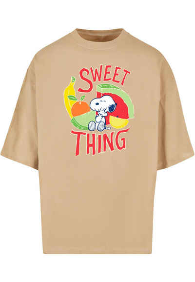 Merchcode T-Shirt Merchcode Herren Peanuts - Sweet thing Huge Tee (1-tlg)