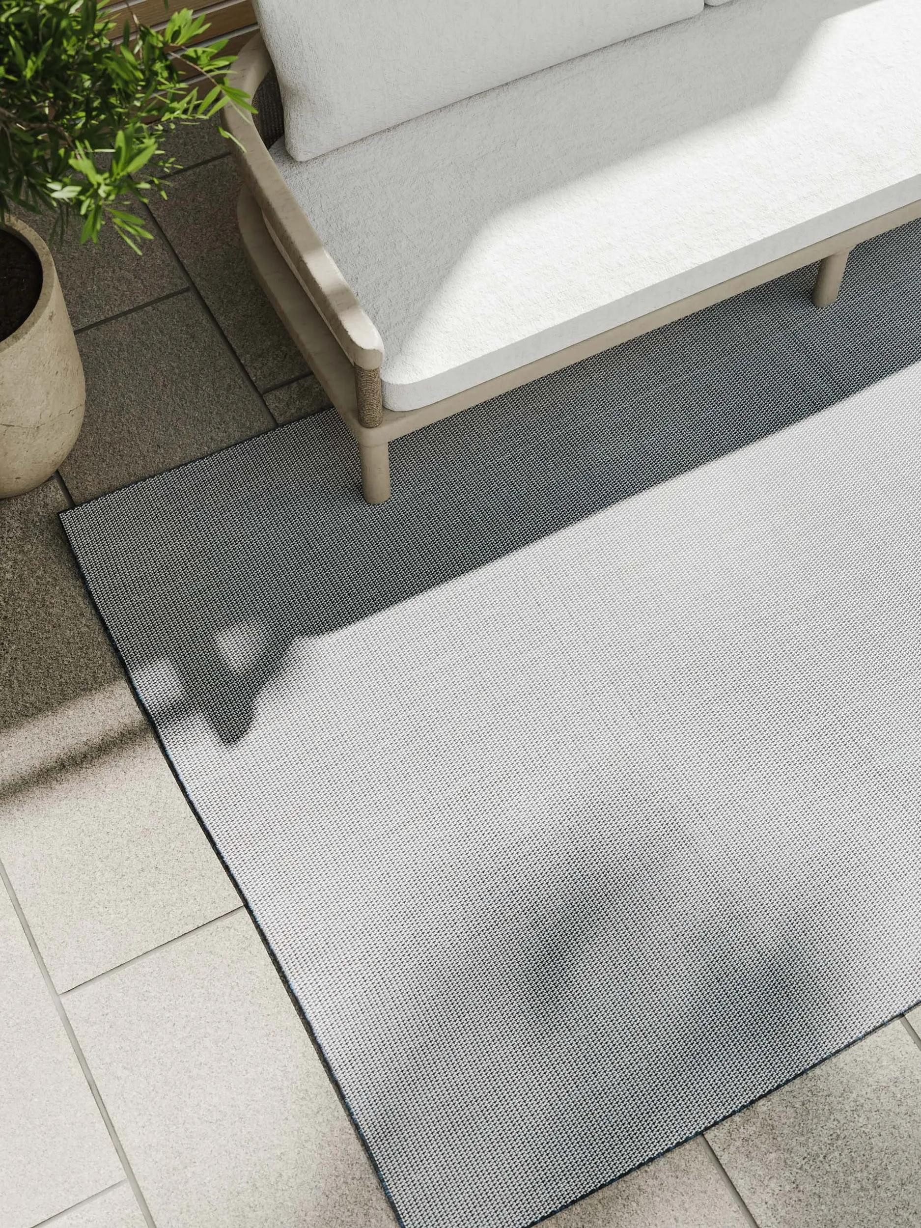 benuta Outdoorteppich Lou, rechteckig, Höhe: 5 mm, Outdoor Teppich Garten, Terrasse, Balkon, Küche, Wetterfest, Modern