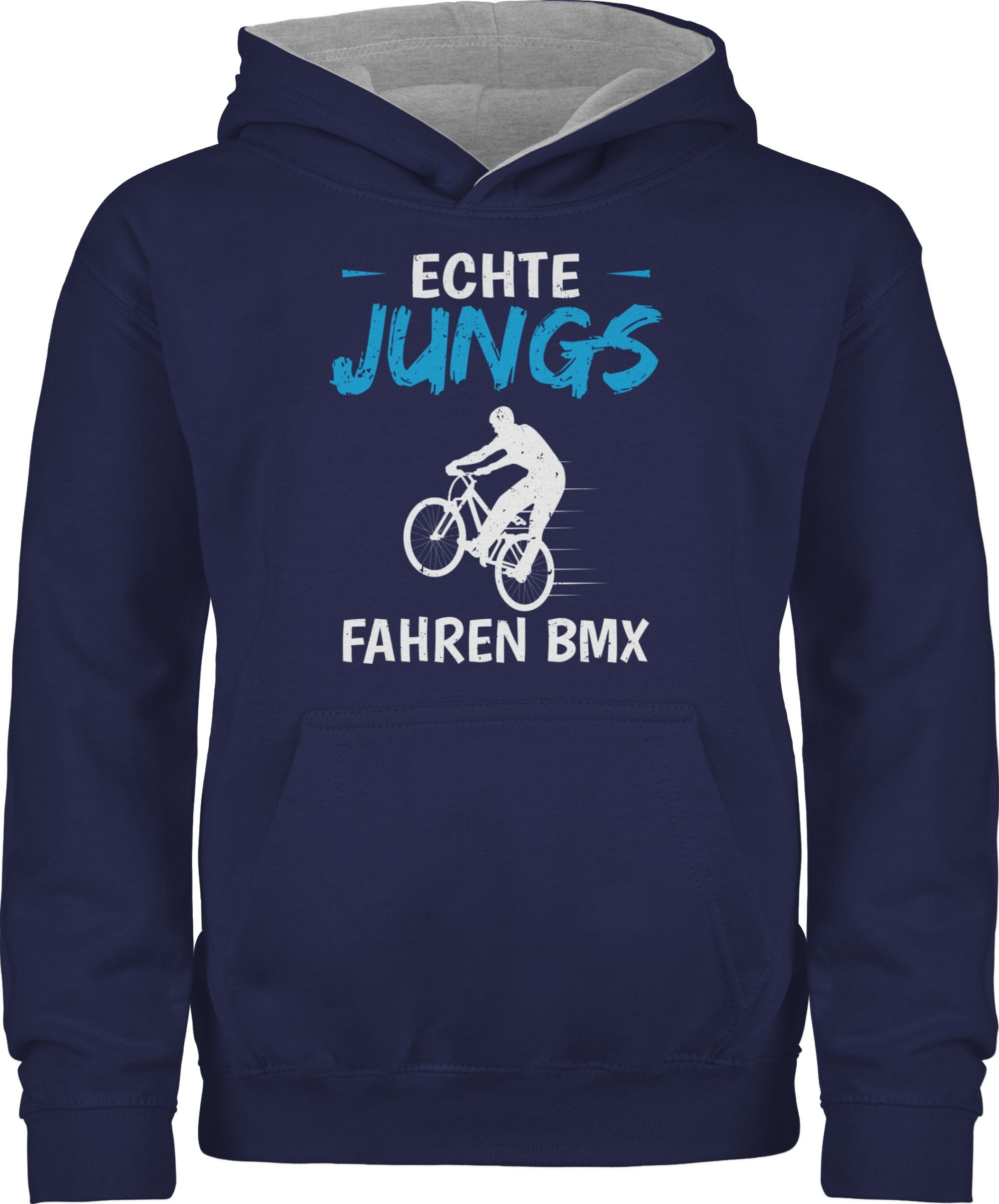 2 Navy Blau/Grau meliert