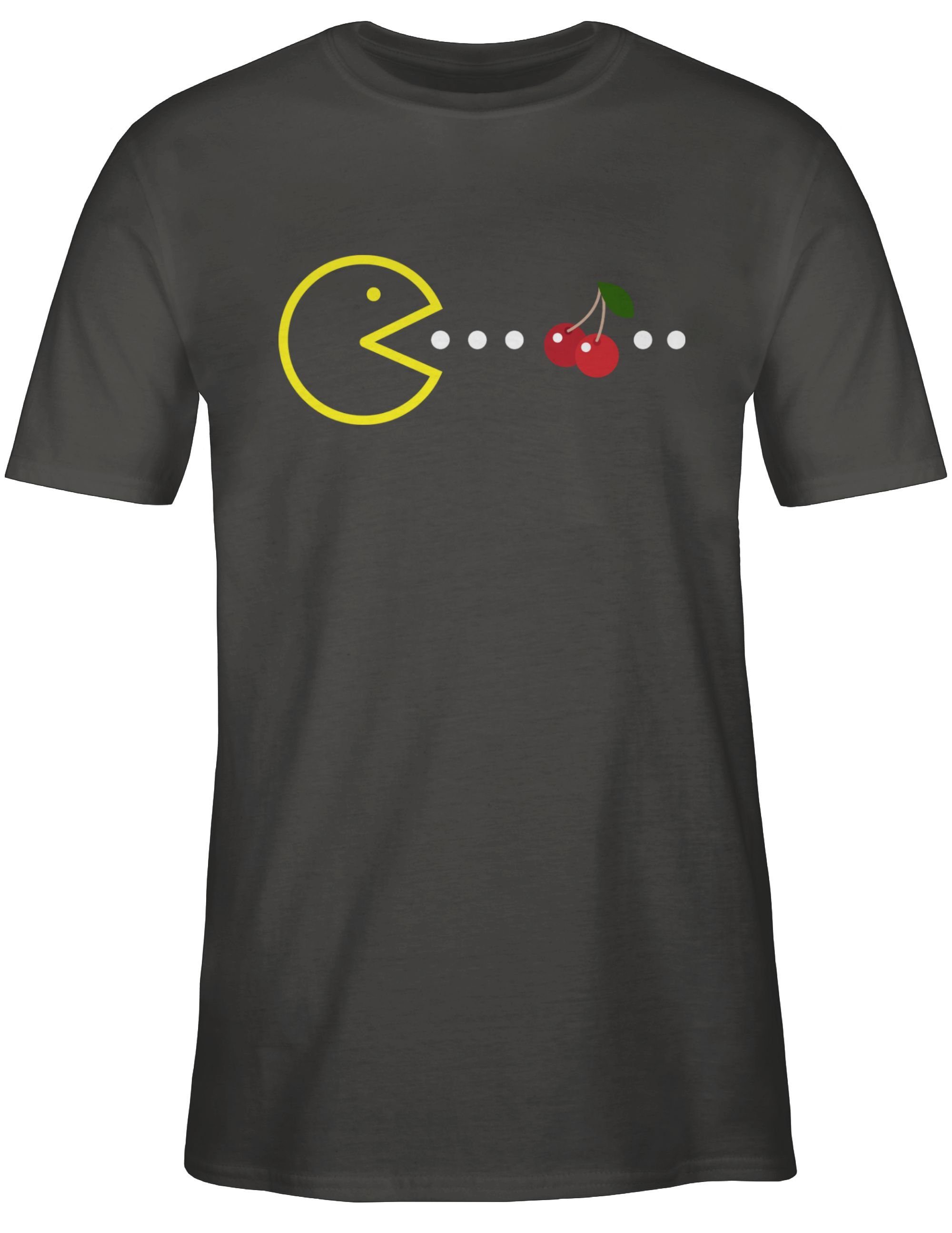 Dunkelgrau Shirtracer Nerd Gamer-motiv Geschenke 02 Retro T-Shirt