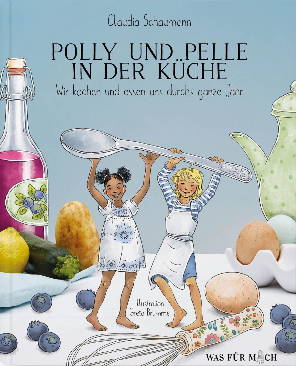Polly und Pelle in der Küche / Claudia Schaumann