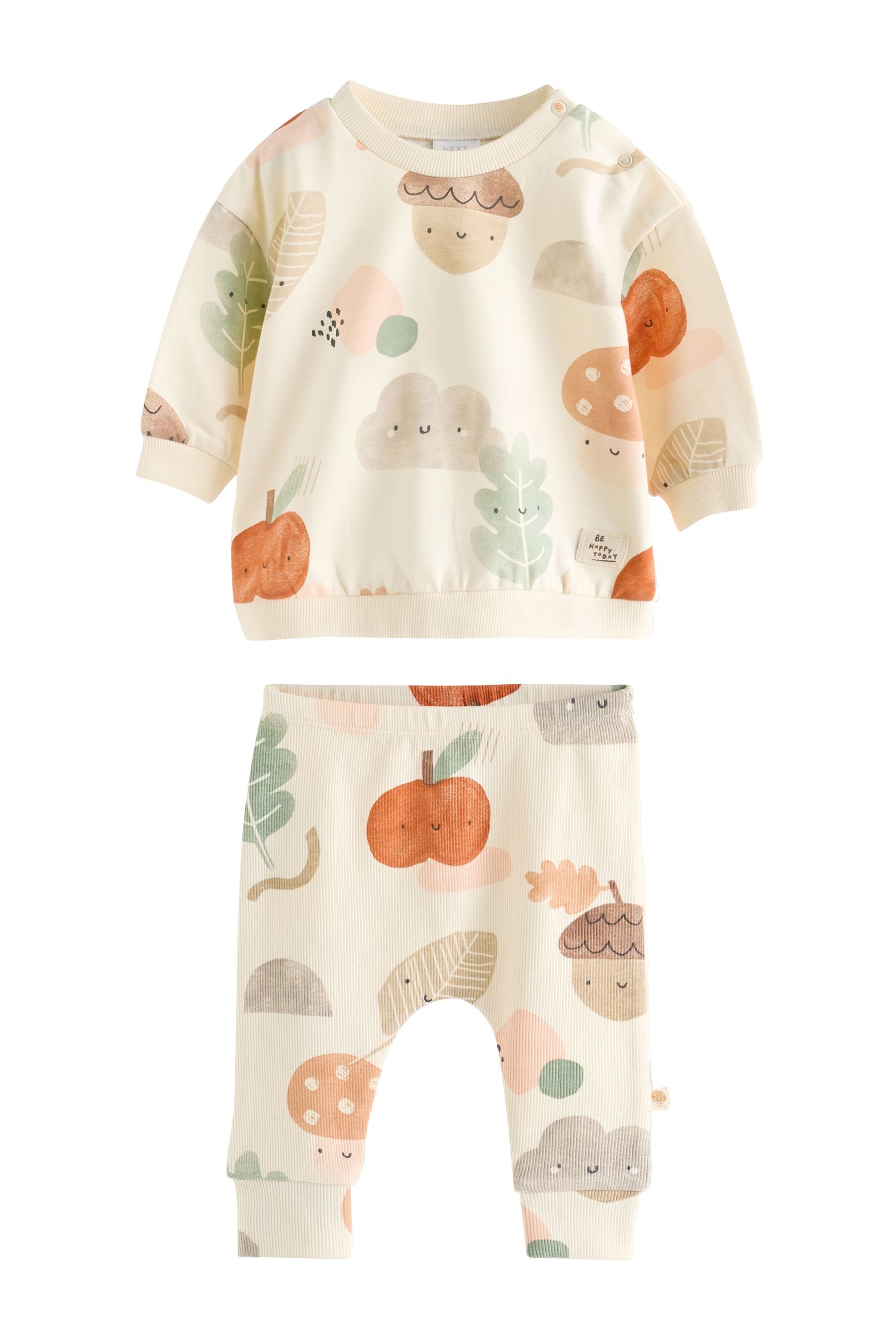 Next Sweatanzug Baby Sweatshirt und Leggings im Set (2-tlg)