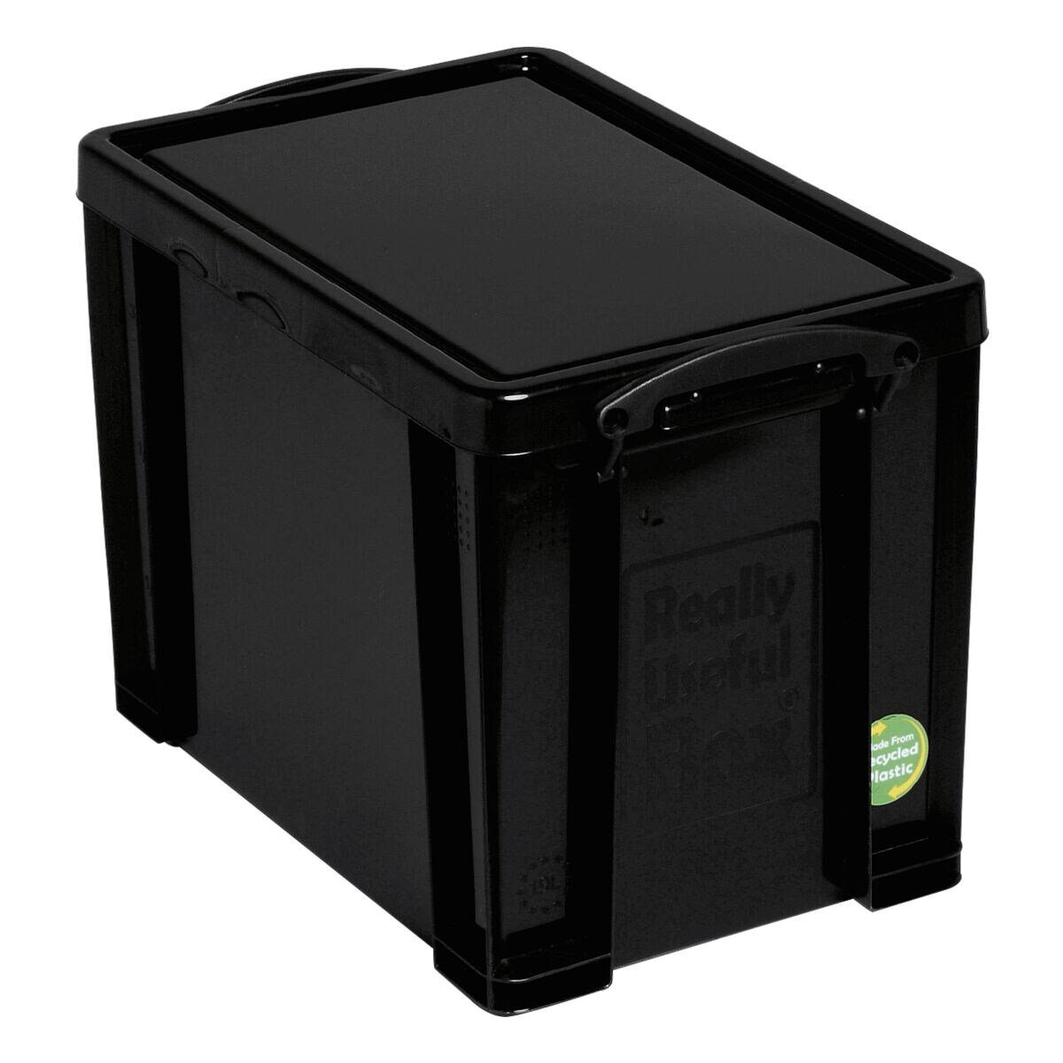 REALLYUSEFULBOX Aufbewahrungsbox, 19 Liter, verschließbar und stapelbar, Außenmaße (B/T/H): 39,5/29,0/29,0 cm