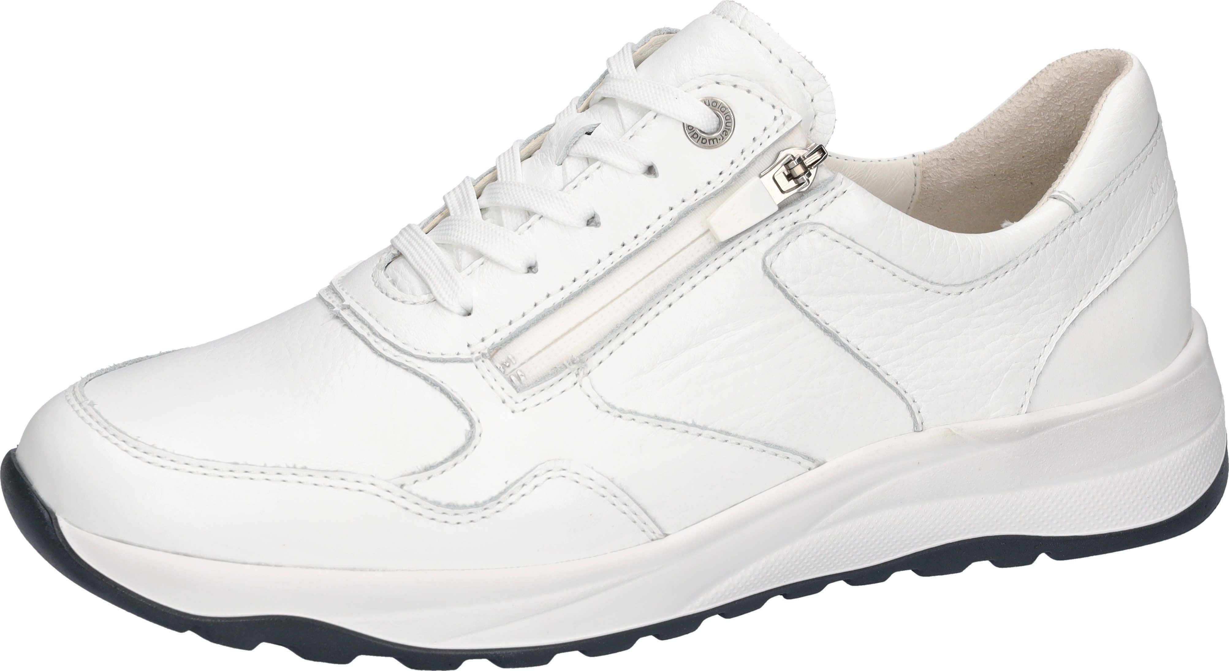 Waldläufer K-JOHN Sneaker Schnürschuh, Bequemschuh, H-Weite, mit seitlichem Reißverschluss