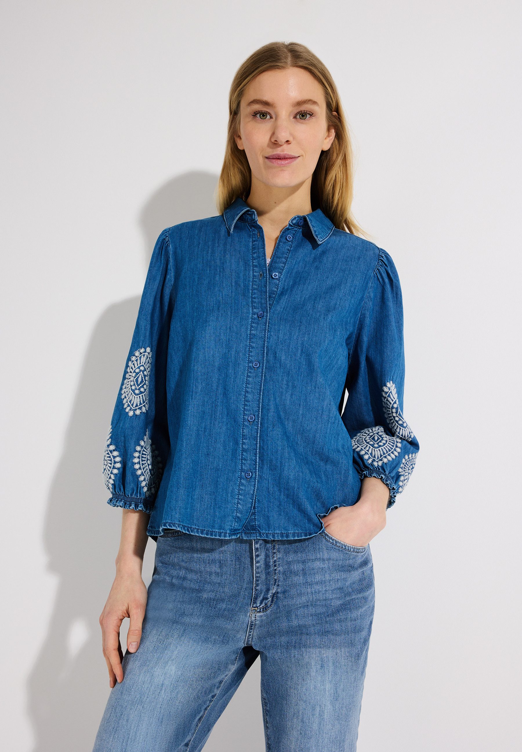 MORE&MORE Langarmbluse günstig online kaufen