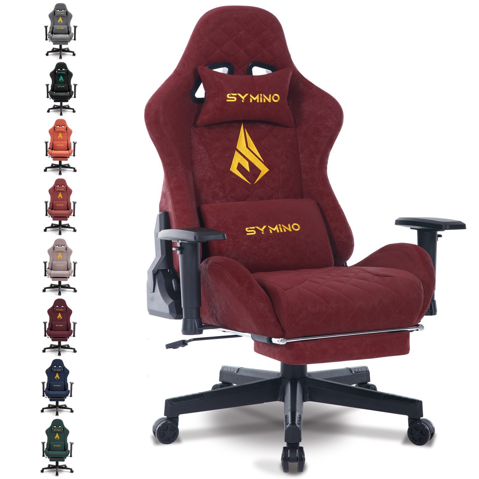 symino Gaming-Stuhl Ergonomischer Stuhl, Racing Style, günstig online kaufen