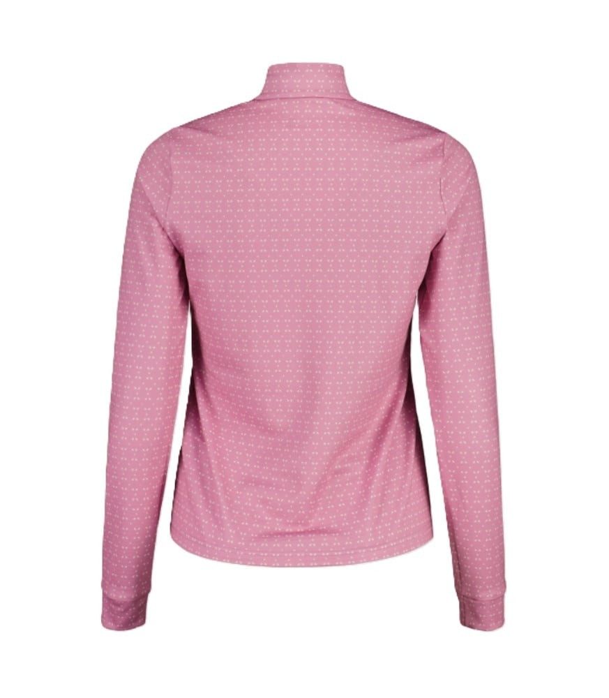 Maloja Langarmshirt SawangM Adventure Midlayer Shirt (warm, 4-Wege-Stretch) rosa Damen