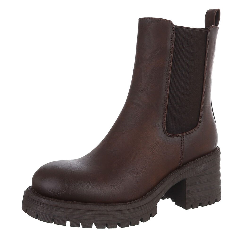Ital-Design Modische Chelsea Boots mit elastischen günstig online kaufen