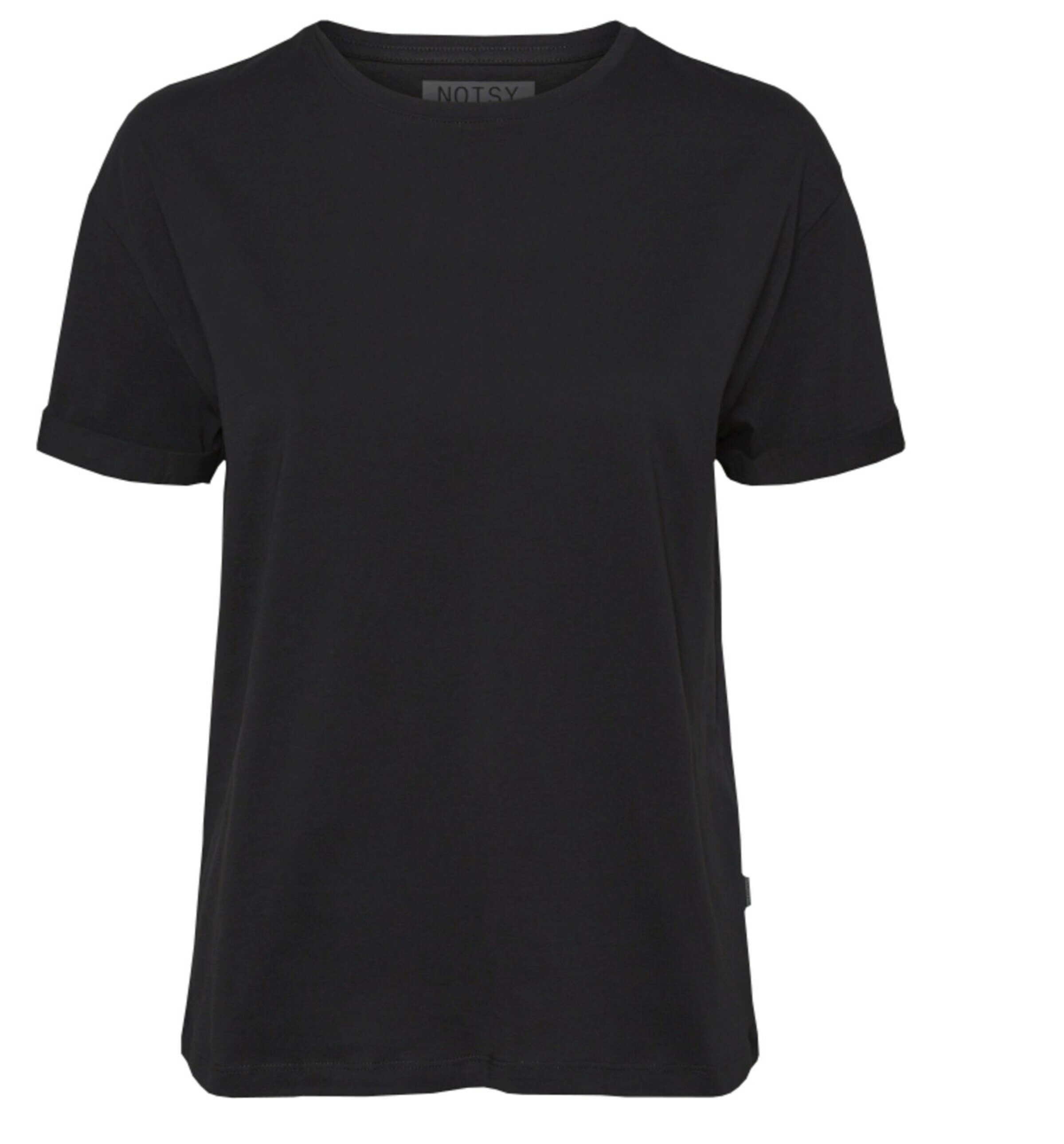 Noisy may T-Shirt Brandy (1-tlg) Weiteres Detail, Plain/ohne Details Black | T-Shirts