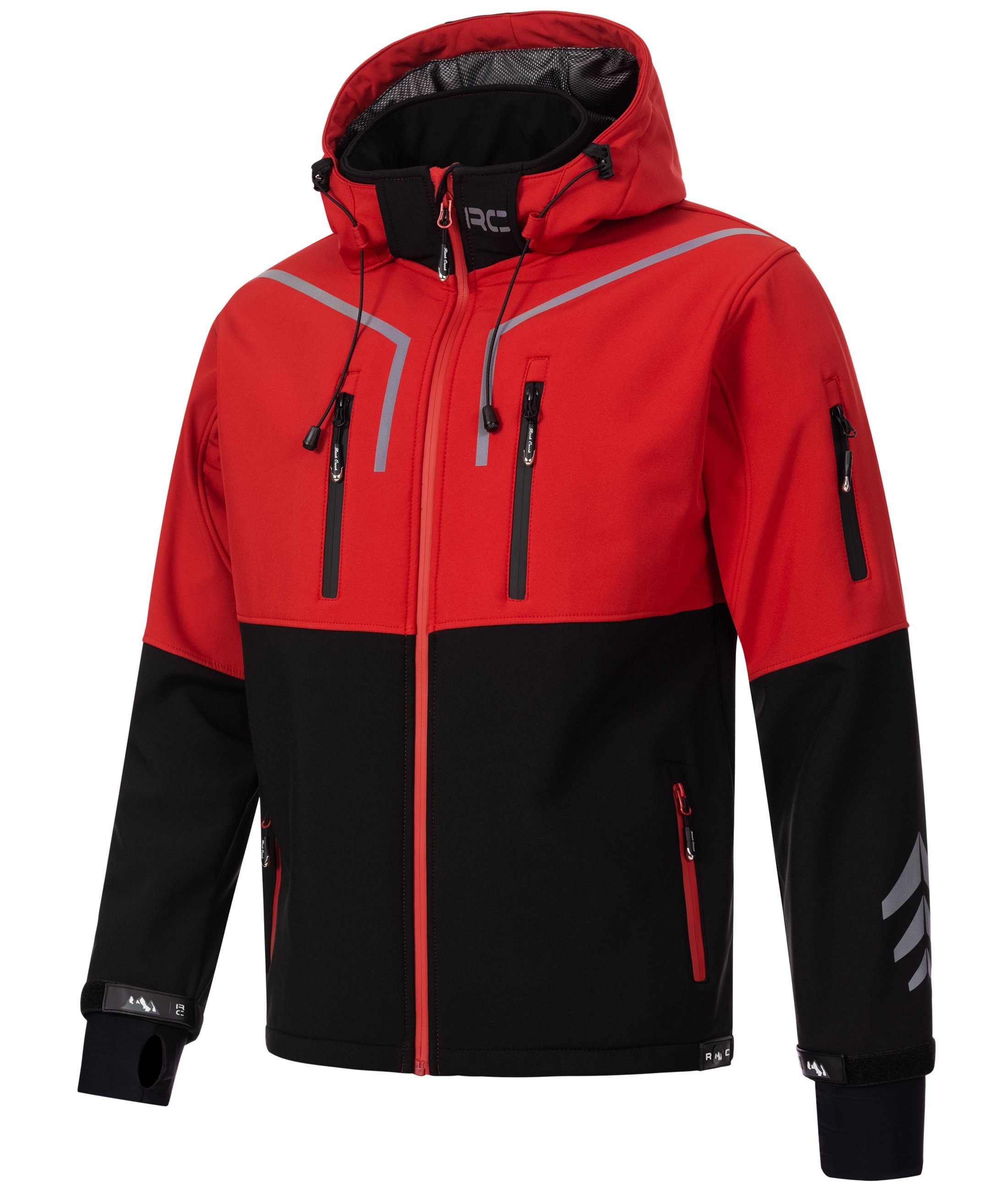 Rock Creek Softshelljacke Herren Softshelljacke Wanderjacke H-222 günstig online kaufen