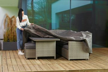 MANDALIKA Garden Gartenmöbel-Schutzhülle Premium Schutzhülle Gartenmöbel Dining Lounge 260x200x80 cm