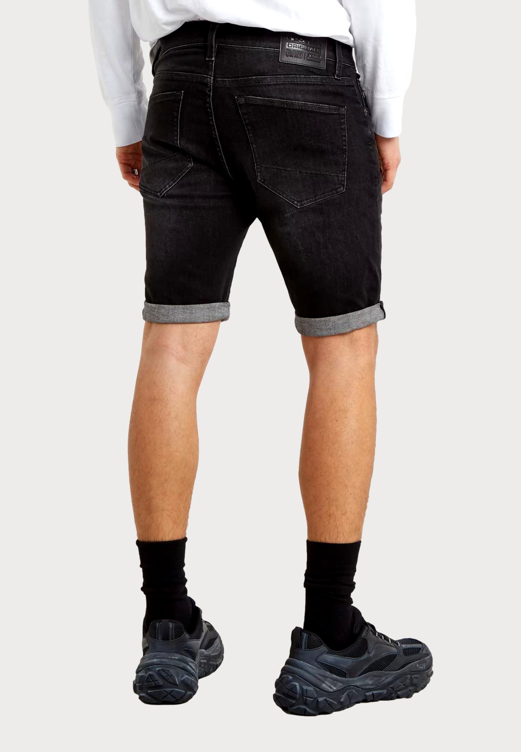 G-STAR Jeansshorts Shorts Elto black superstretch (1-tlg)