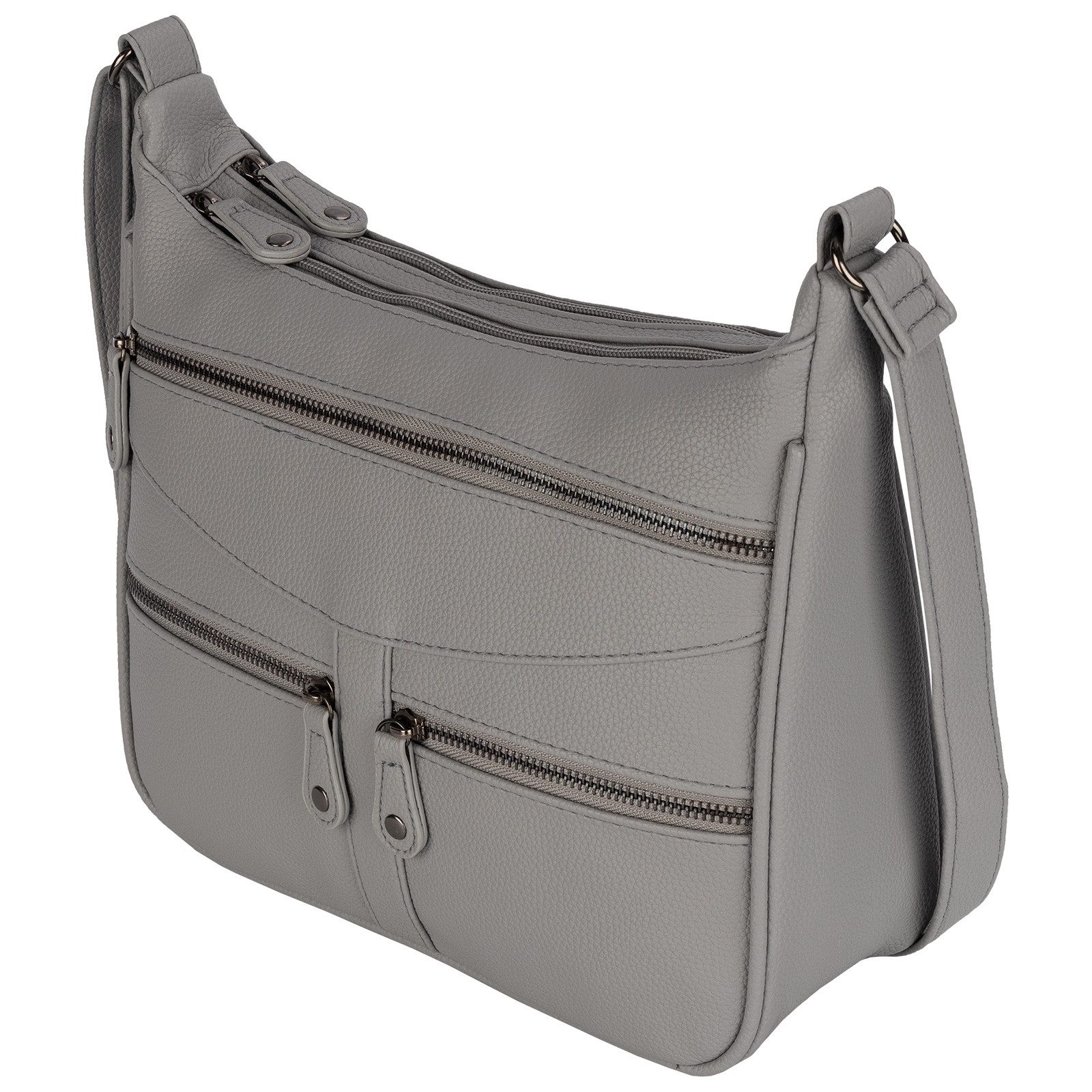 EAAKIE Umhängetasche Damen Tasche Schultertasche Umhängetasche Leder Optik Handtasche, als Schultertasche, Umhängetasche tragbar – Bild 4 von 5