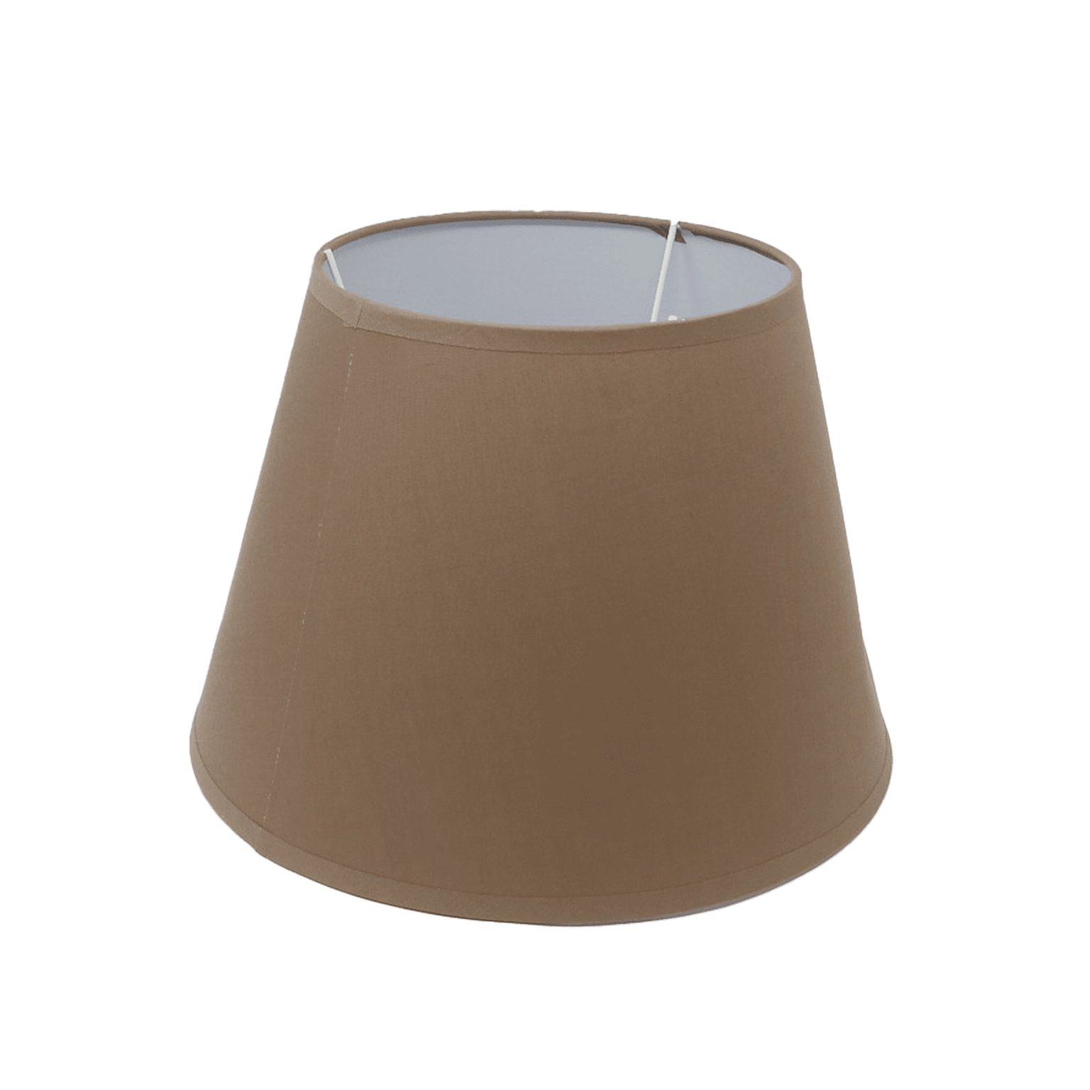 Lampenschirm Lampenschirm kegelförmig aus Stoff H 16 x Ø 22,5 cm
