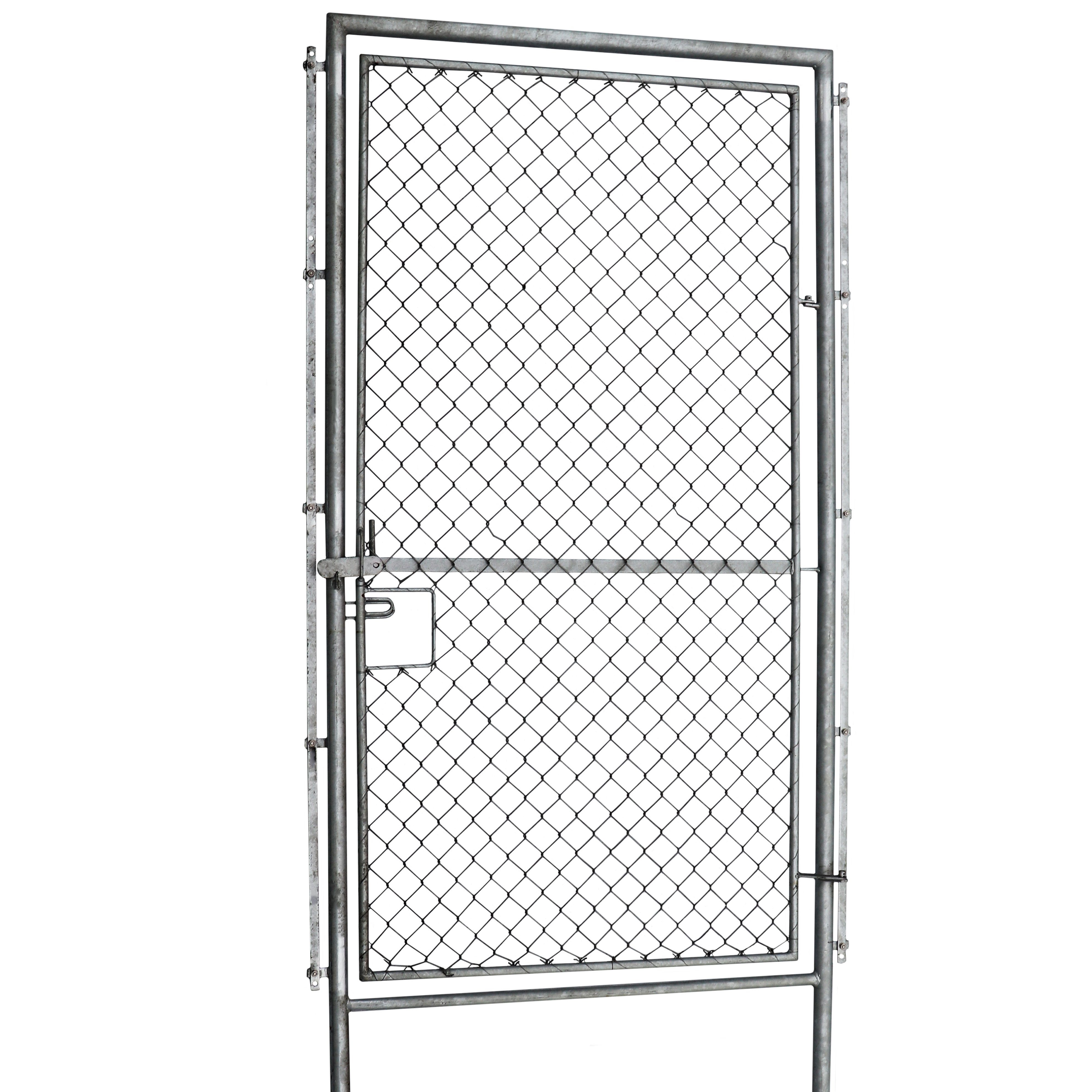 Aquagart Zauneinzeltür Tür für Wildzaun Forstzaun Weidezaun Knotengeflecht 1m breit