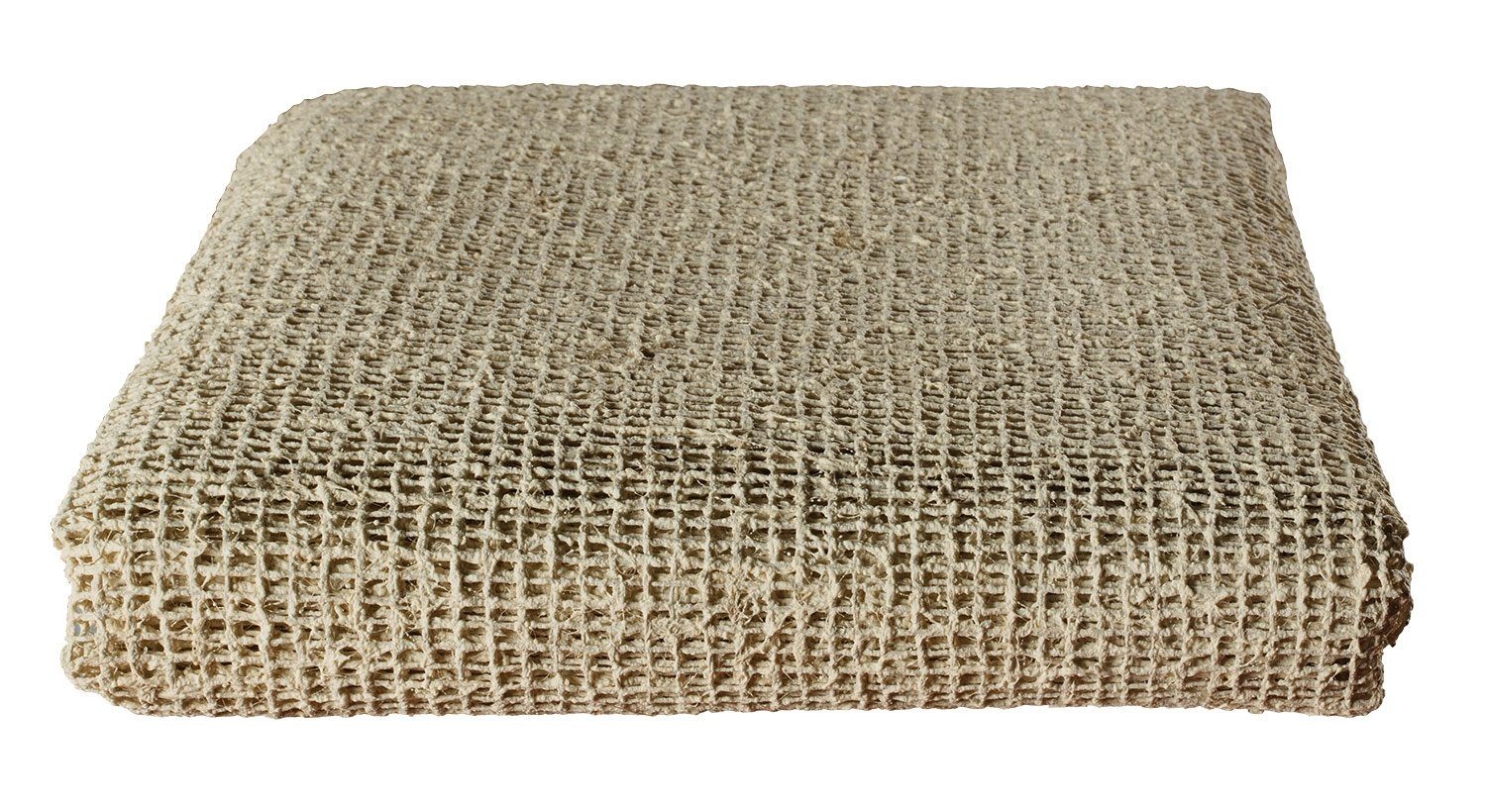 Antirutschmatte NATURSTOP, 160 x 230 cm, Beige, Jute, Zuschneidbar, 1-St., mit Naturlatex-Beschichtung