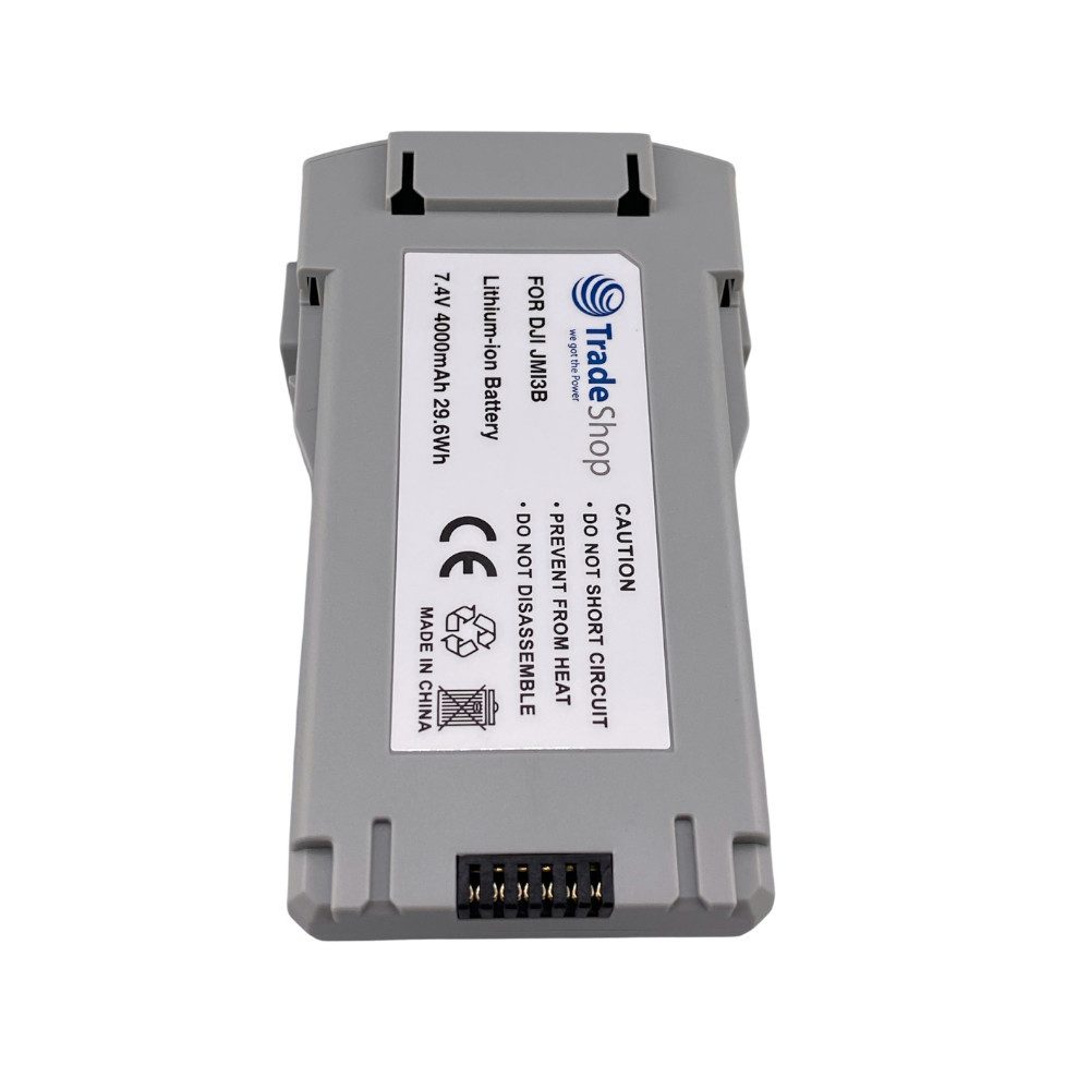 Trade-Shop 2x Akku passend für DJI Mini 3, Mini 3 Pro, Mini 4, JMI3B, BWX162 Akku Li-Ion 4000 mAh (7.4 V)
