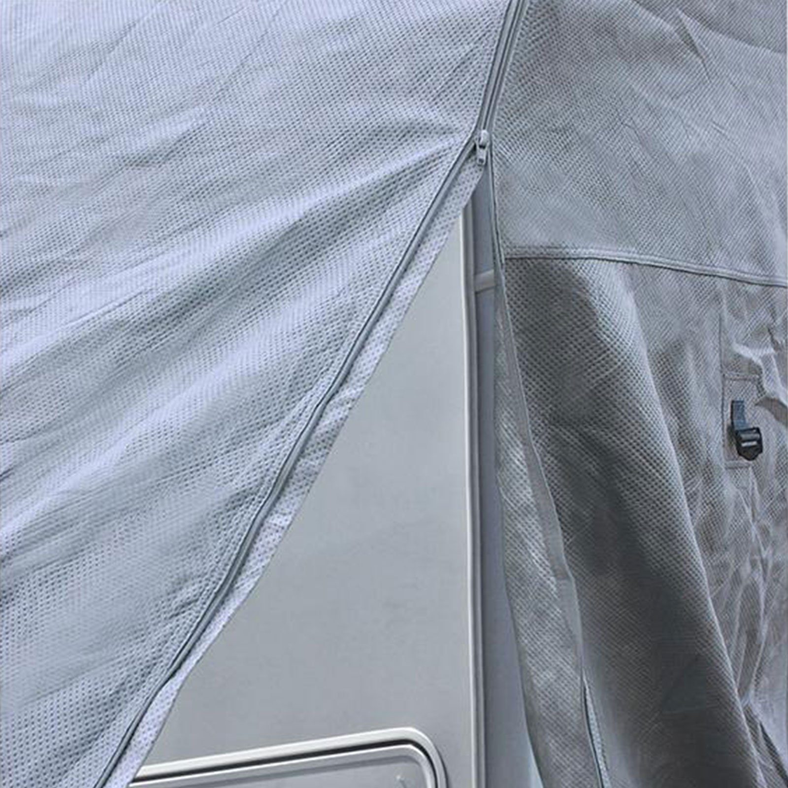 deiwo Wohnmobilschutzhülle Premium Wohnmobil Schutzhülle 235 x 750 x 270 cm Abdeckplane Plane (Packung)