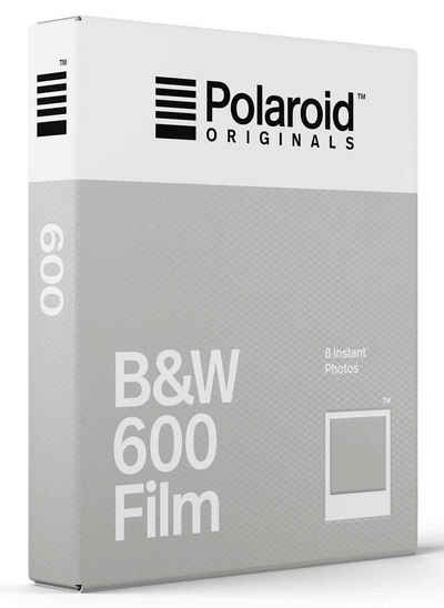 Polaroid Originals »600 B&W Film 8x« Sofortbildkamera (geeignet für Polaroid-Kameras der 80er- und 90er-Jahre, 600-Film passt auch zu unseren i-Type-Modellen)