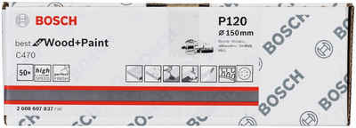 Bosch Professional Schleifpapier »C470«, 50er-Pack, Körnung 120