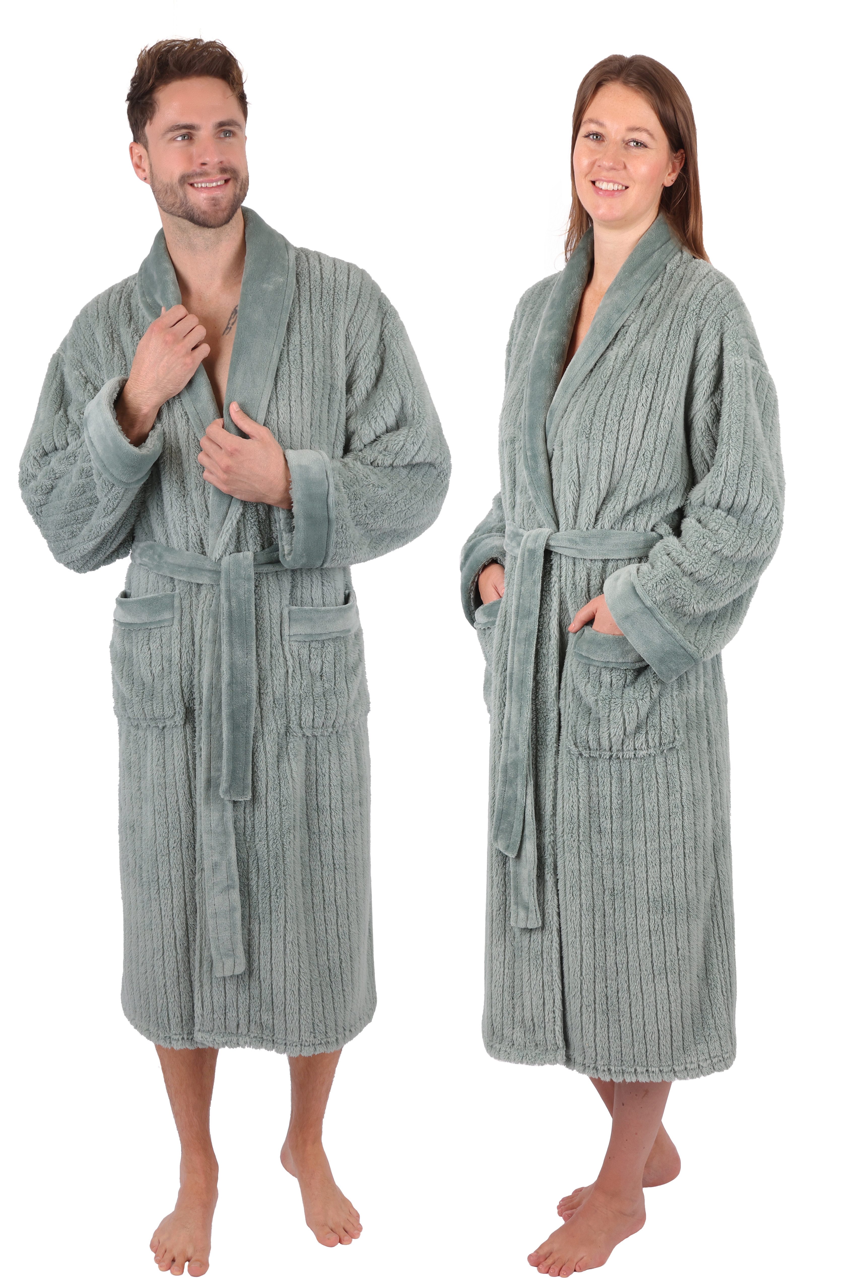 Betz Bademantel Bademantel Microfaser mit Schalkragen günstig online kaufen