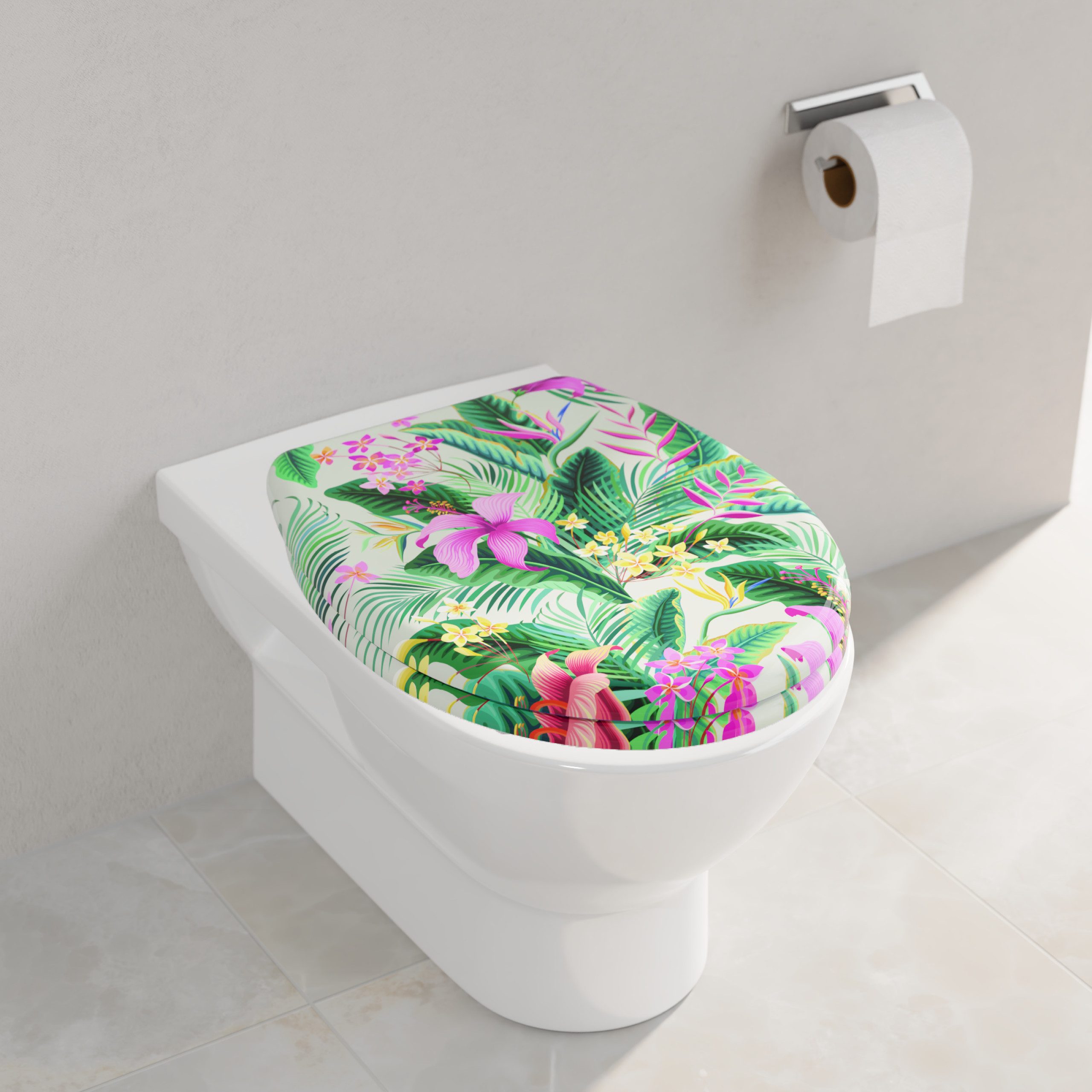 welltime WC-Sitz TROPICAL, Mit Absenkautomatik & günstig online kaufen