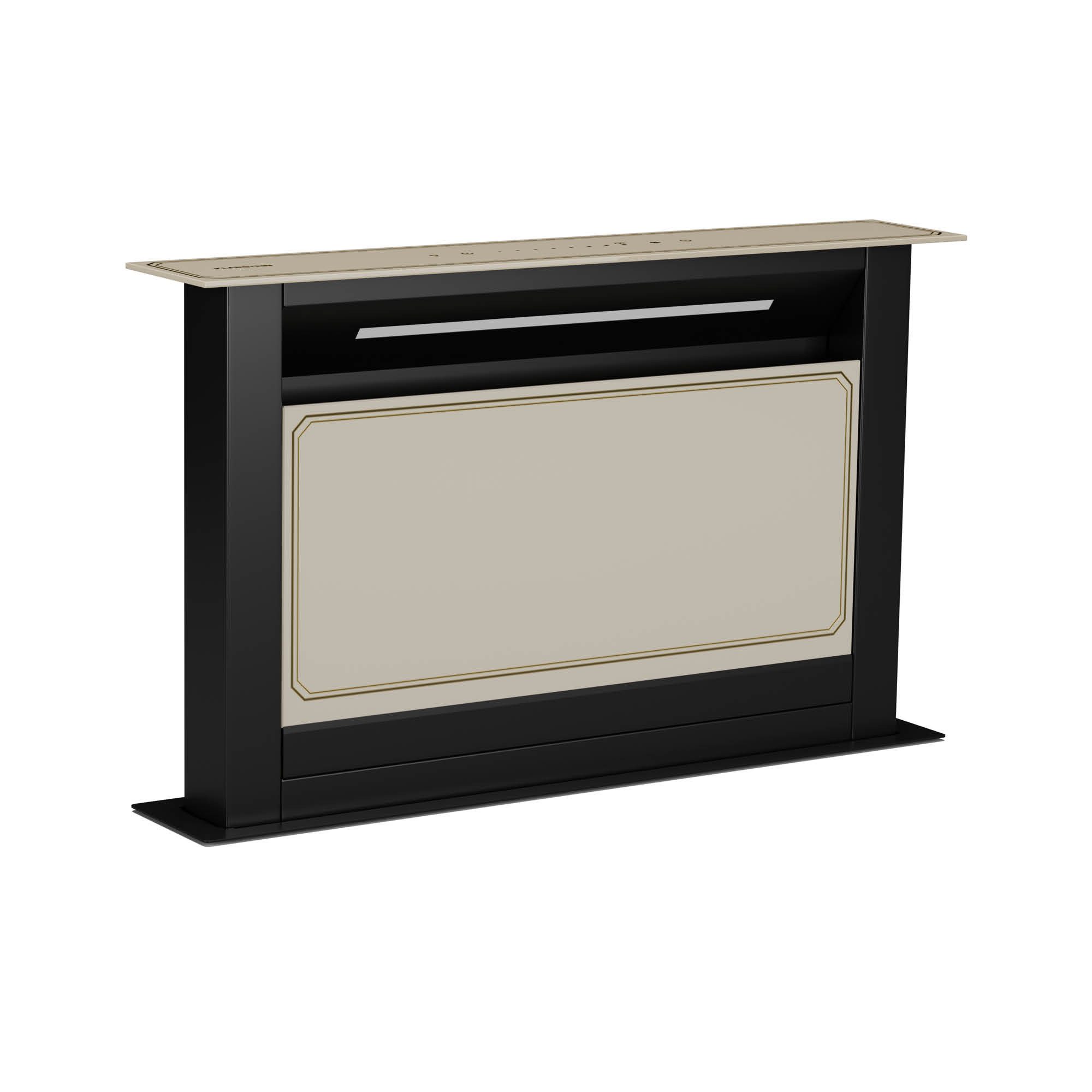Klarstein Deckenhaube Victoria Serie CGCH3-Vic.Downdr-60C Victoria, Dunstabzugshaube Downdraft Abluft Umluft LED