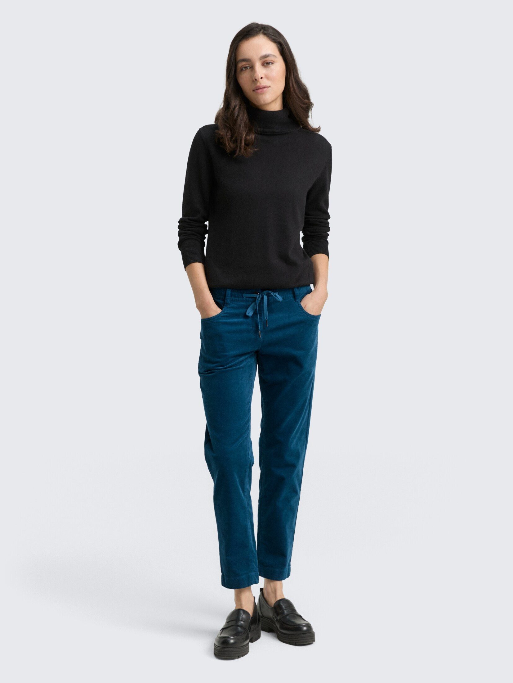 TOM TAILOR 7/8-Hose Tapered Relaxed Cordhose günstig online kaufen