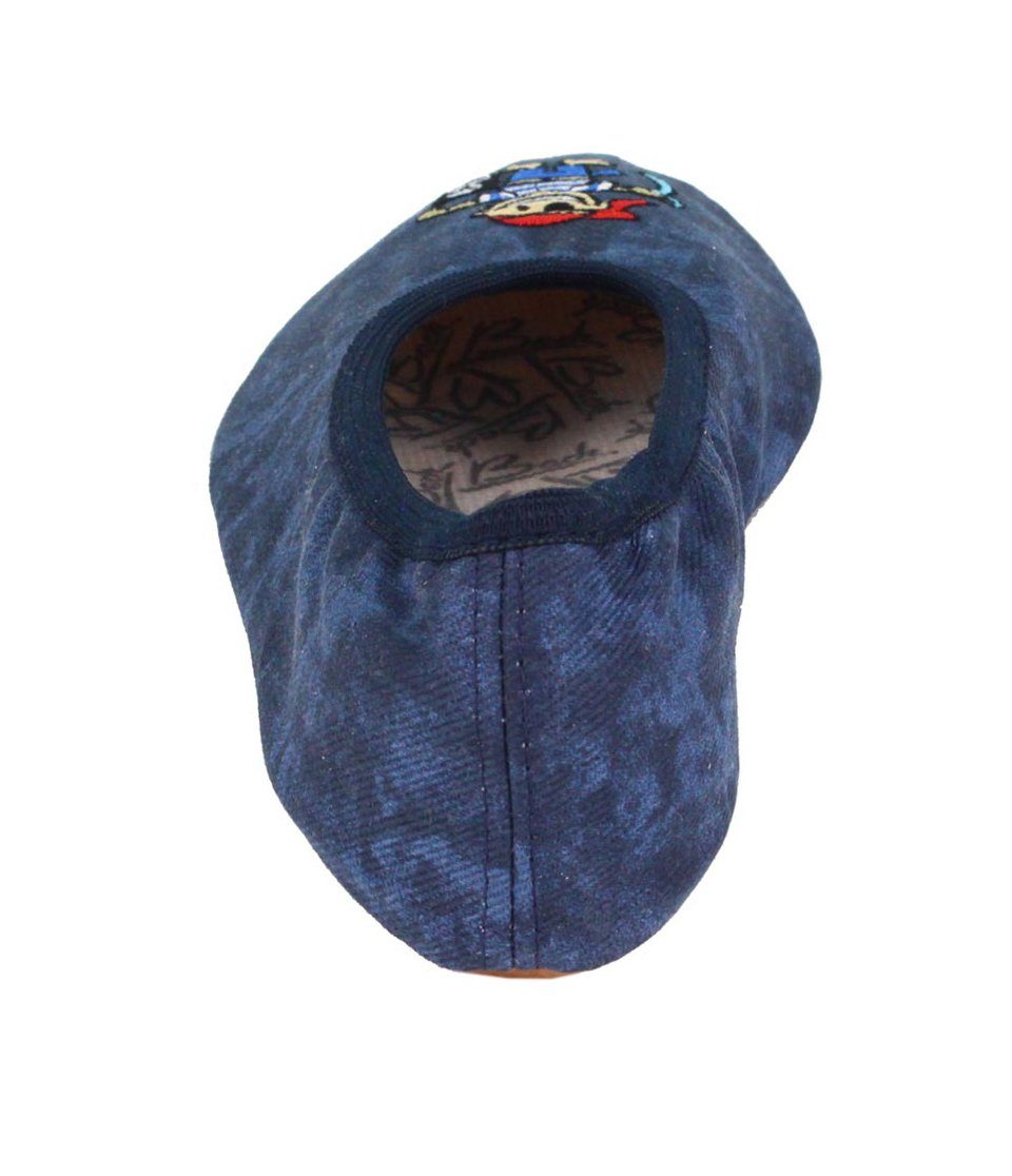 Beck Schläppchen Pirat Gymnastikschuh (für schmale Füße, für Sport, Kita, Schule und Zuhause) mit rutschfester Gummi-Laufsohle