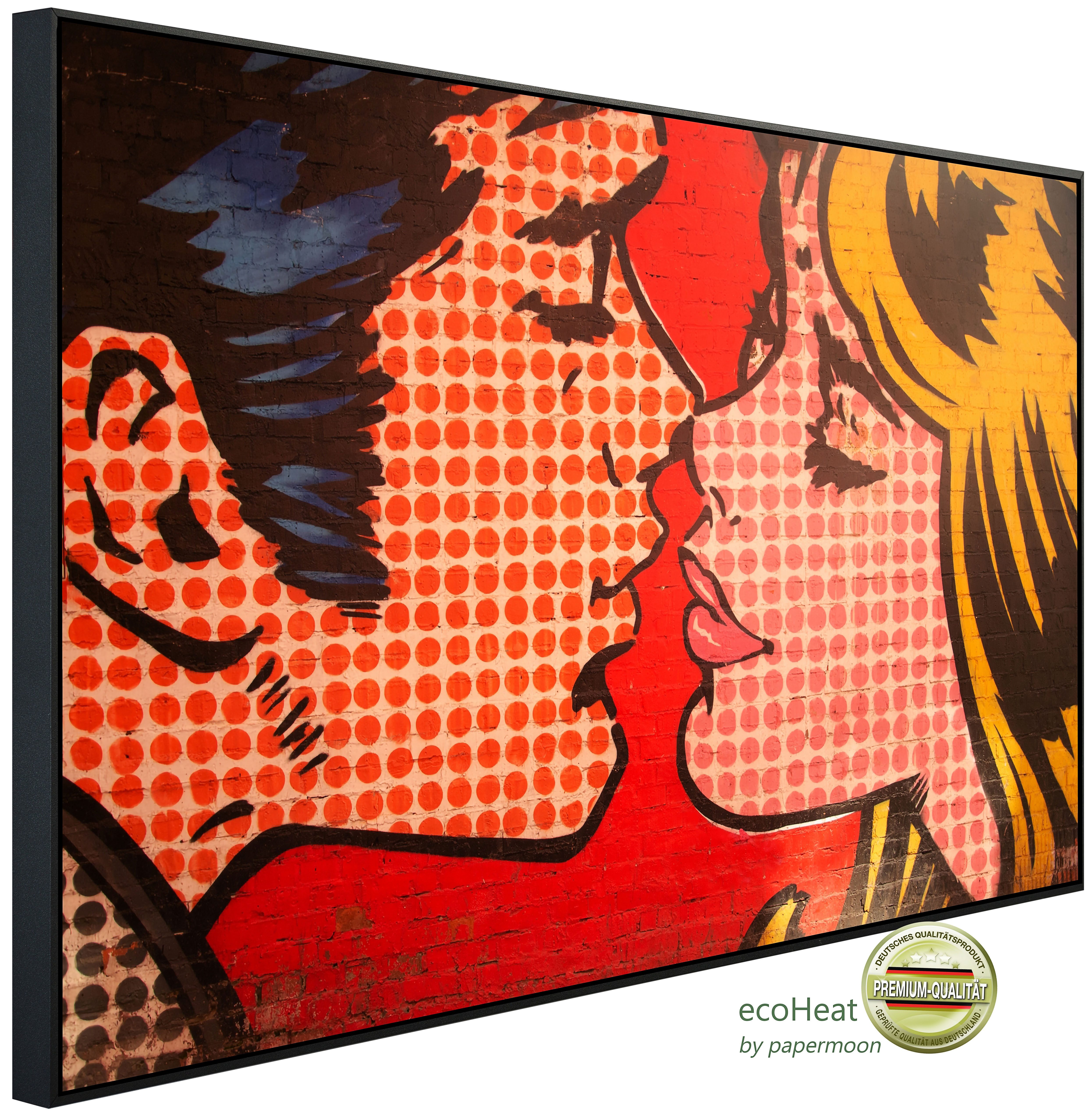 Papermoon Infrarotheizung INFRAROT-BILD-HEIZUNG, Wandgemälde, TÜV-Rheinland/GS zertifiziert, angenehme Strahlungswärme